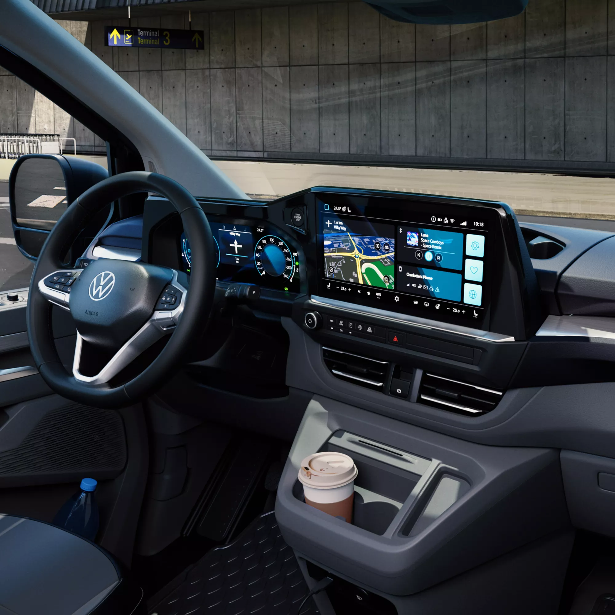 Infotainment vozu Volkswagen Caravelle