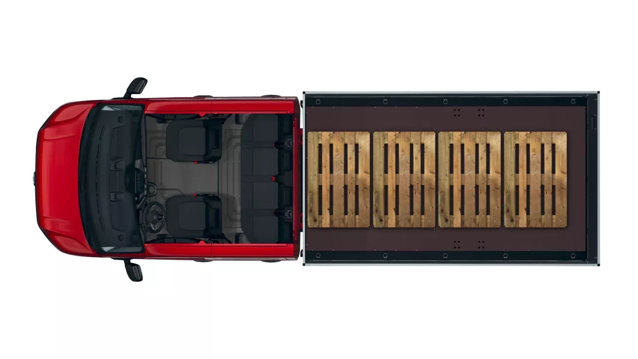 Volkswagen Crafter valník dvojkabina