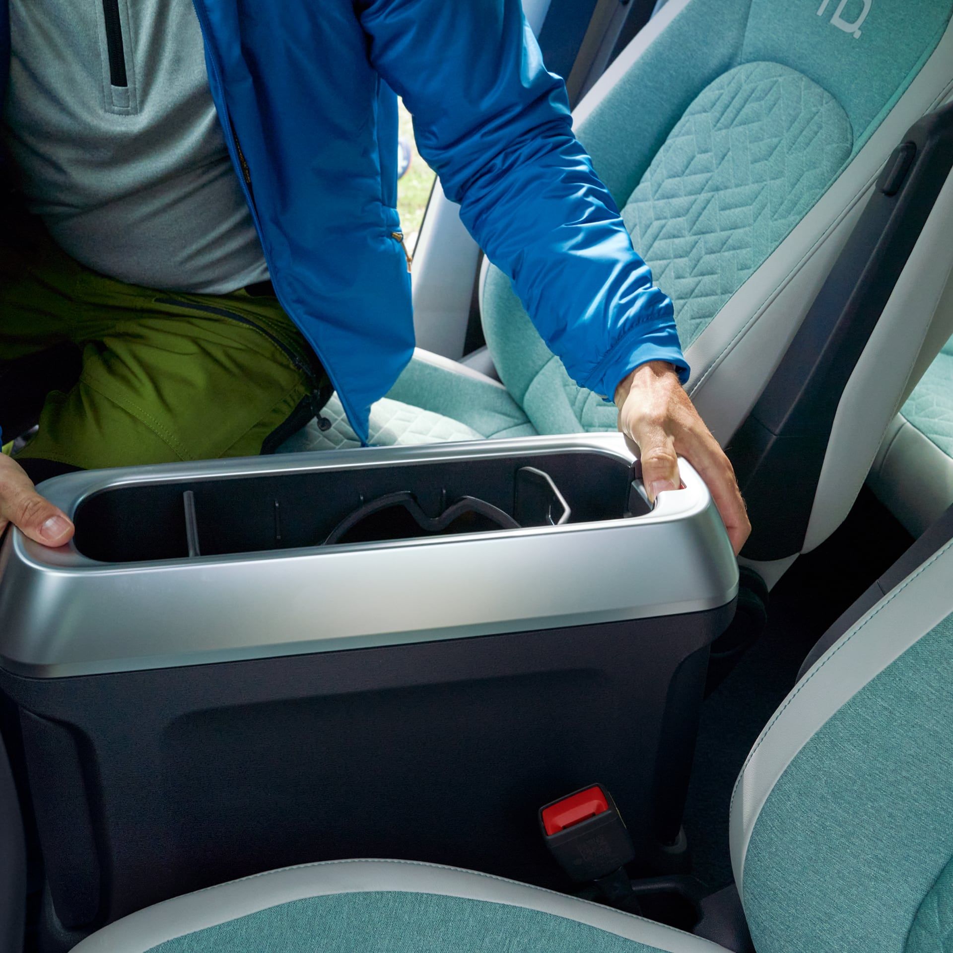 Interiér vozu Volkswagen ID. Buzz, detail ID. Buzz Box