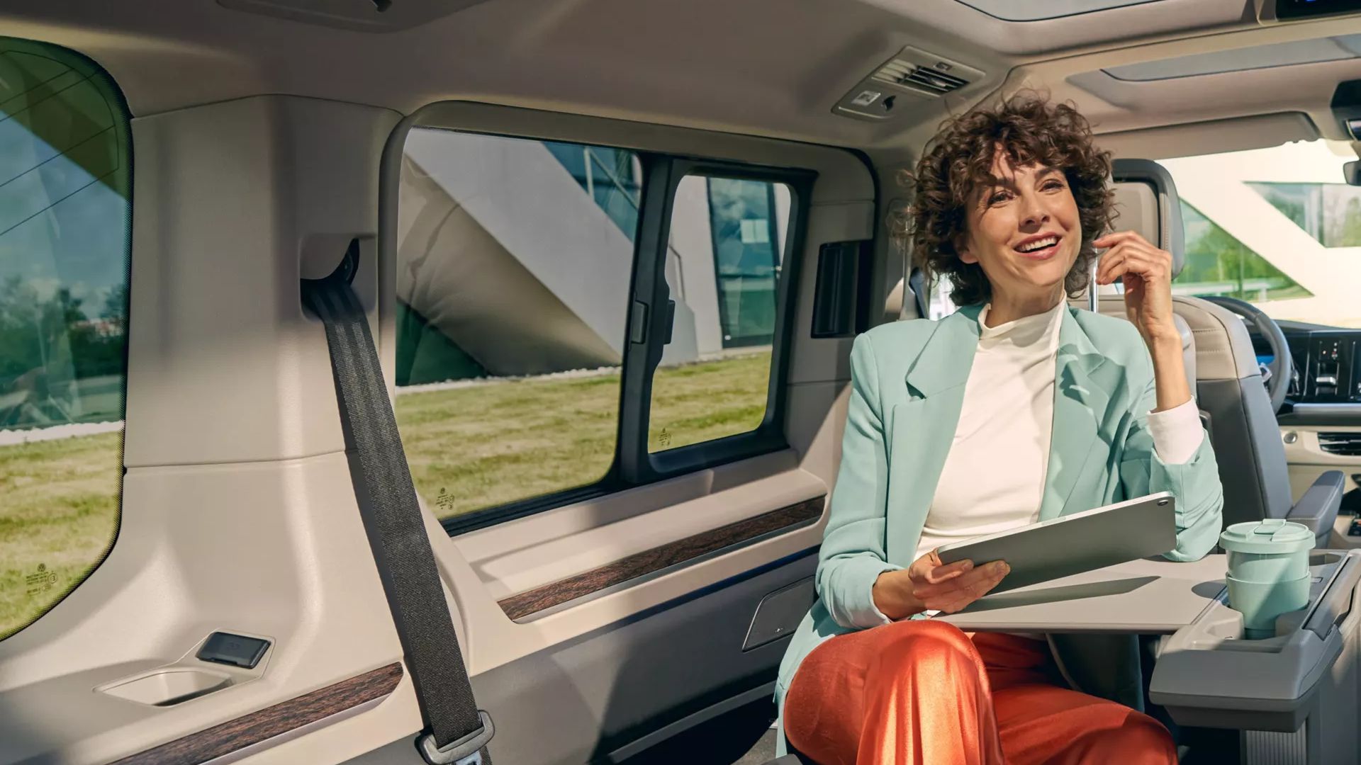 Interiér vozu Volkswagen Multivan