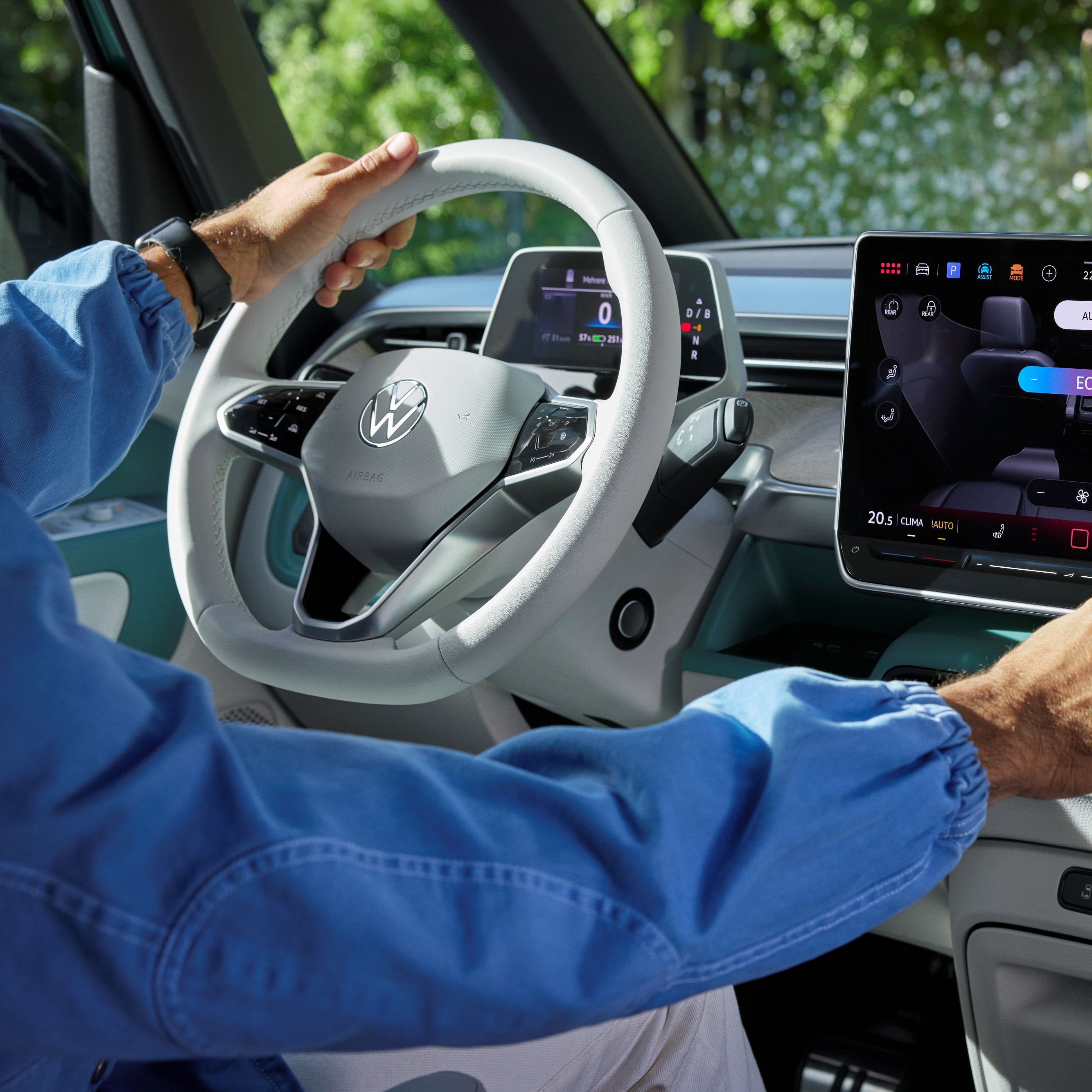 Interiér vozu Volkswagen ID. Buzz