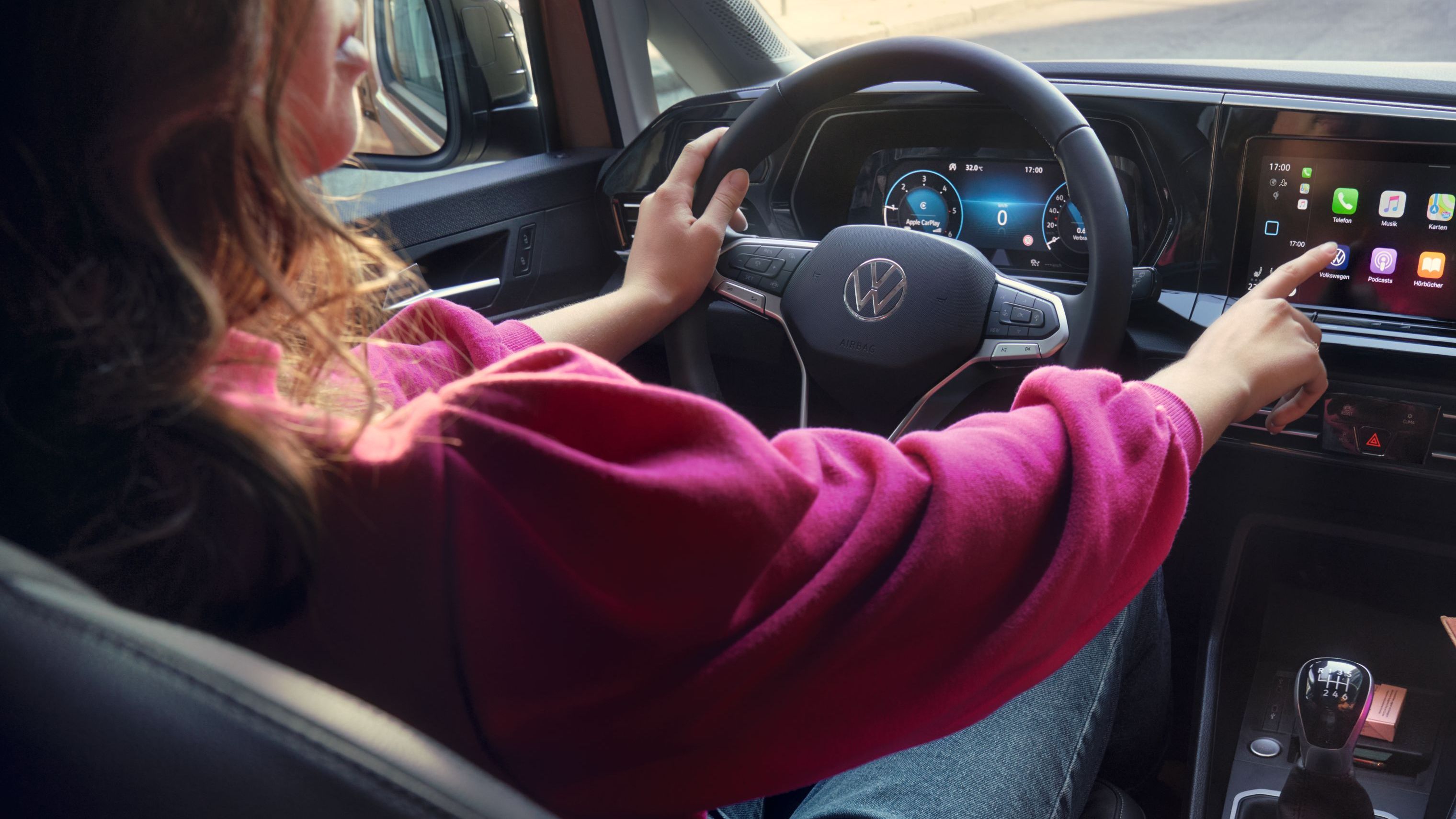 Interiér vozu Volkswagen Caddy