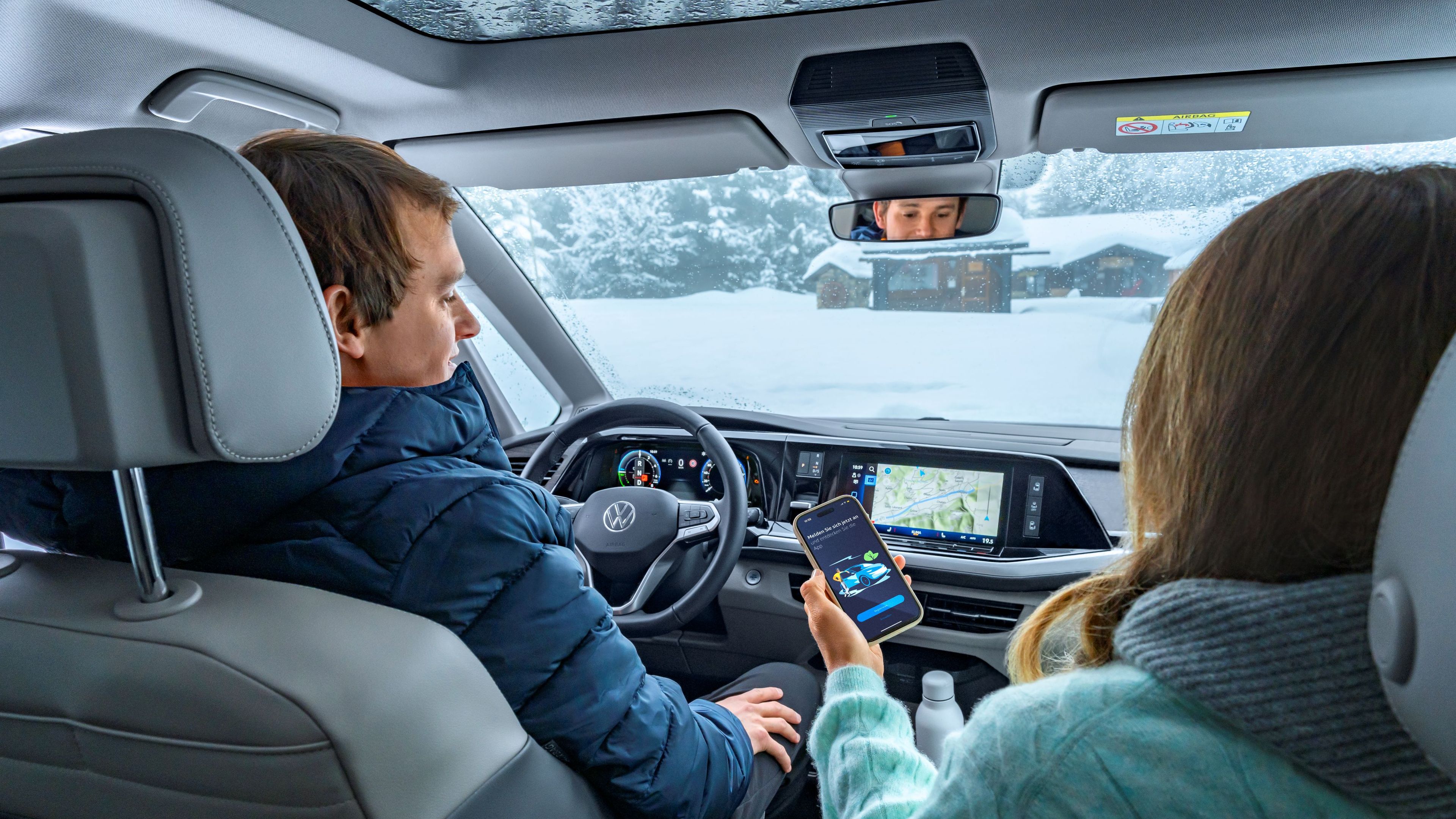 Interiér vozu Volkswagen Multivan