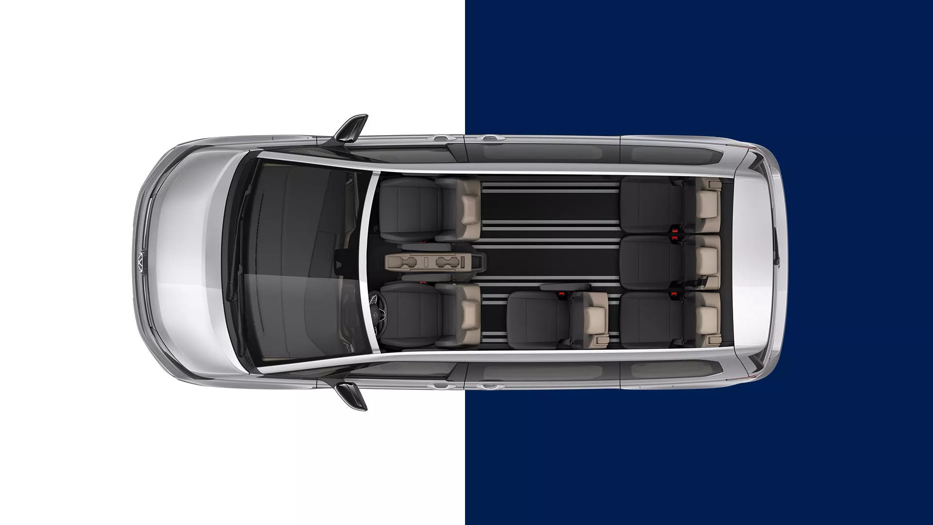 Volkswagen Multivan konfigurace sedadel