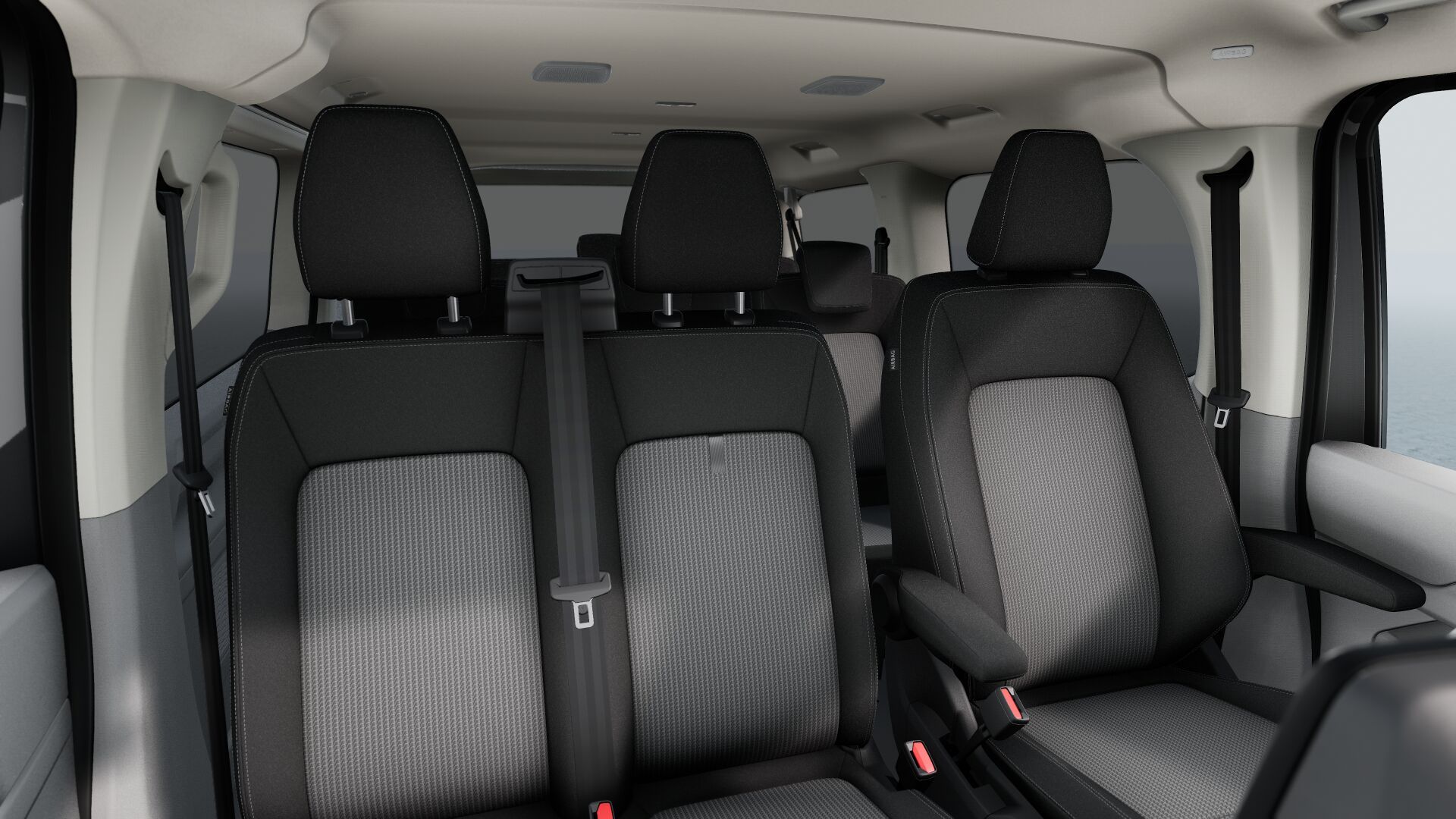 Interiér vozu Volkswagen Caravelle