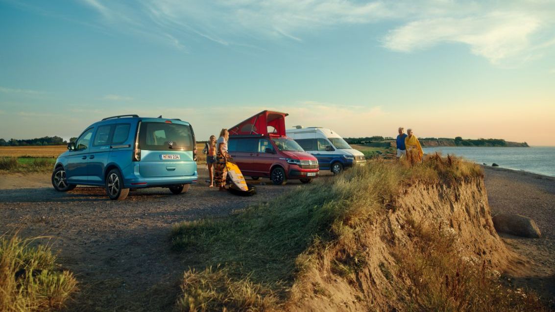 Caravan Salon 2022: Volkswagen Užitkové vozy prezentuje kompletní rodinu California