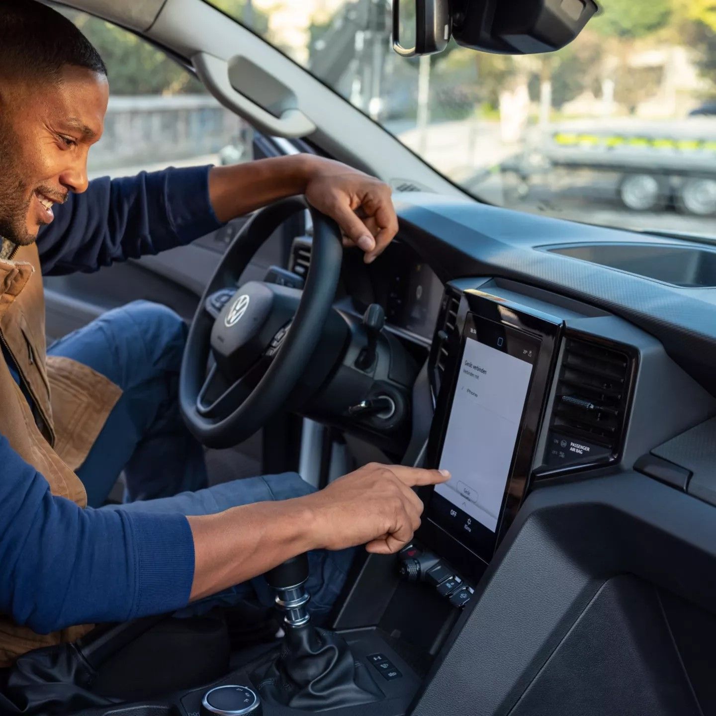 Obsluha digitálního displeje ve Volkswagen Amarok