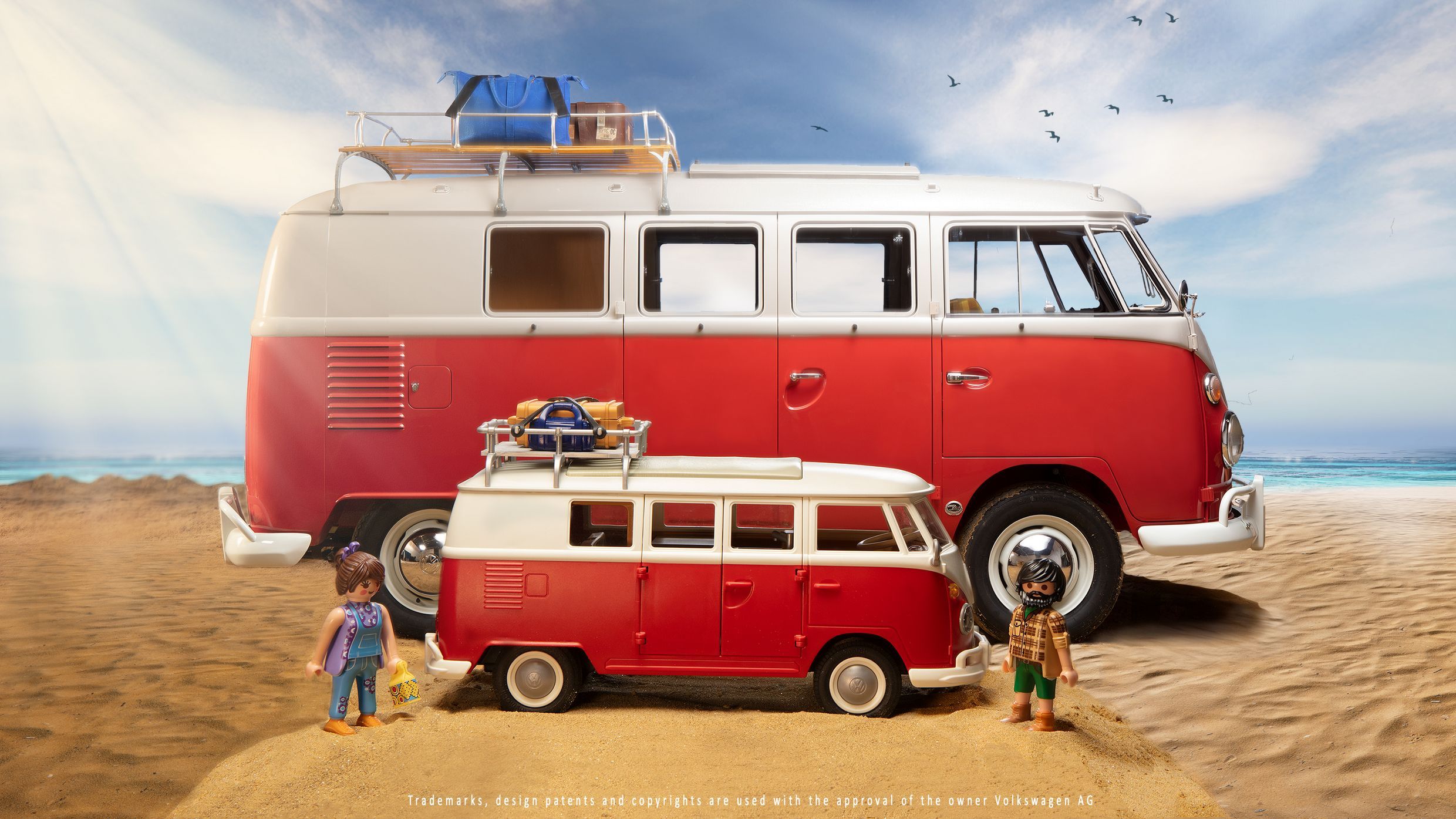 Miláčku, zmenšil se nám Bulli: Kultovní VW je poprvé k dispozici také jako miniatura od firmy PLAYMOBIL