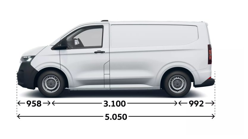 Volkswagen Transporter skříň délka