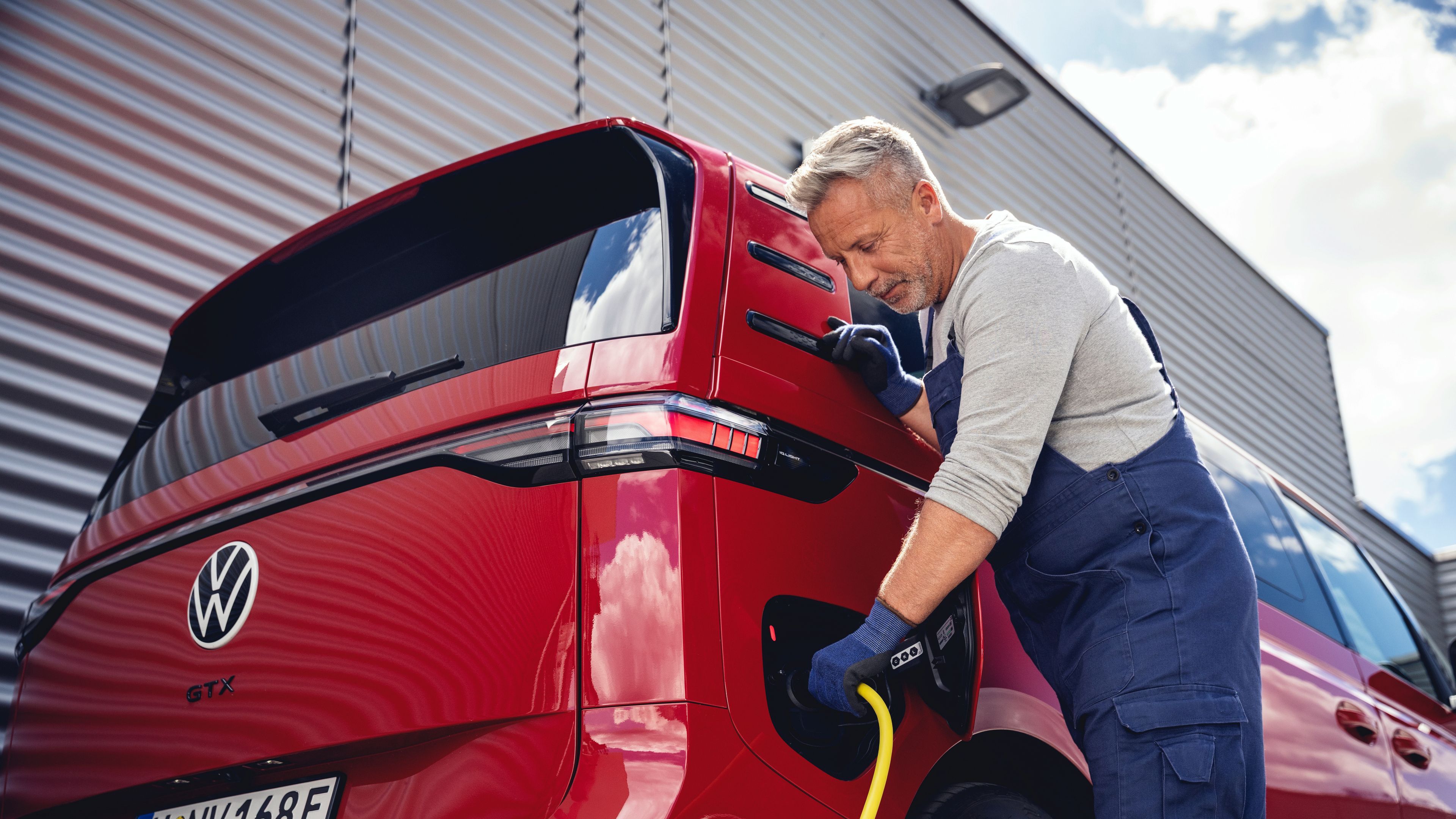 Nabíjení vozu Volkswage ID.Buzz