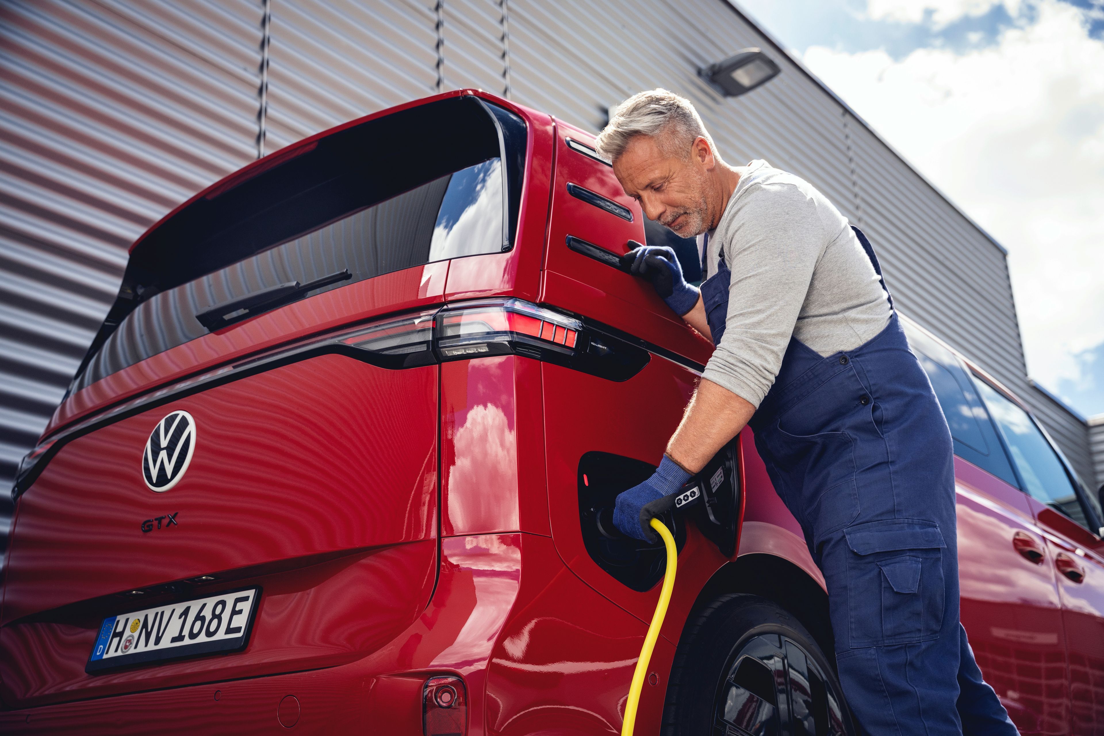 Nabíjení vozu Volkswage ID.Buzz