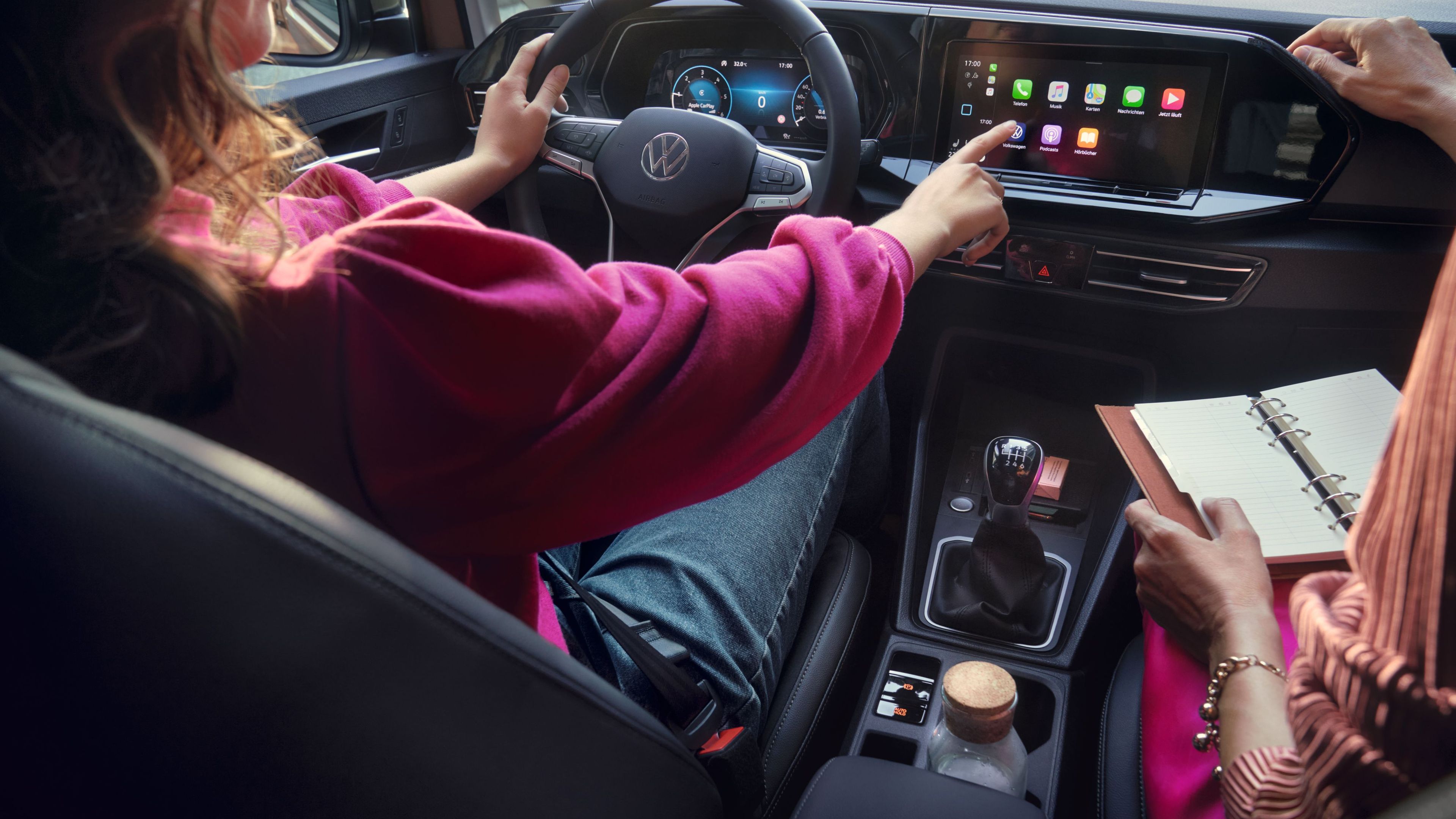 Interiér vozu Volkswagen Caddy