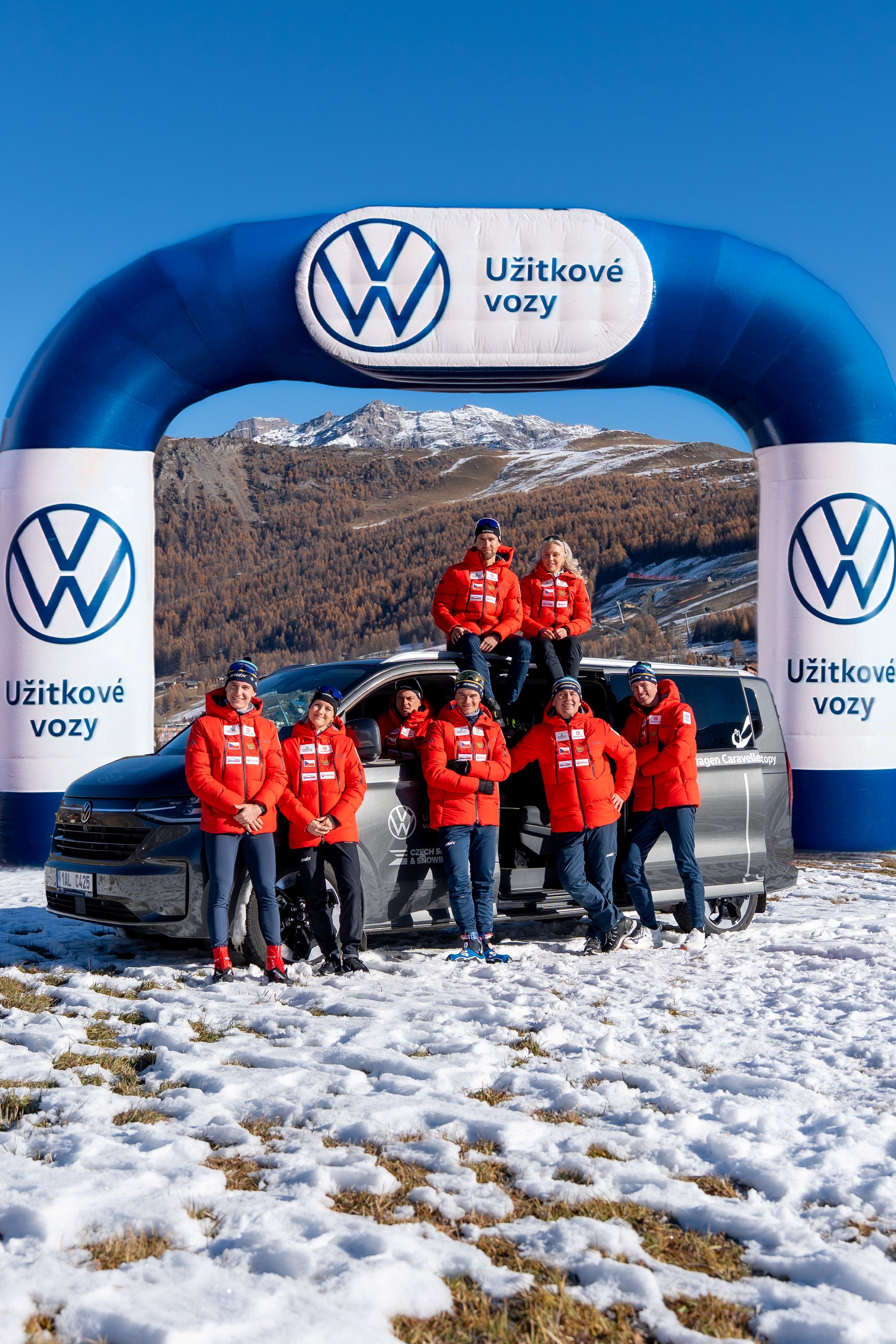 Volkswagen Užitkové vozy a české běžecké lyžování
