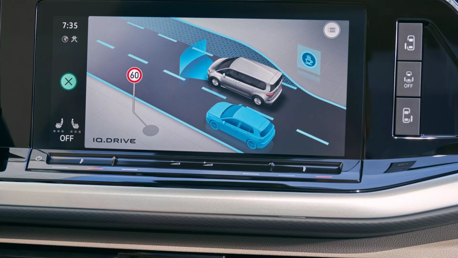Volkswagen Multivan, detail IQ. Drive