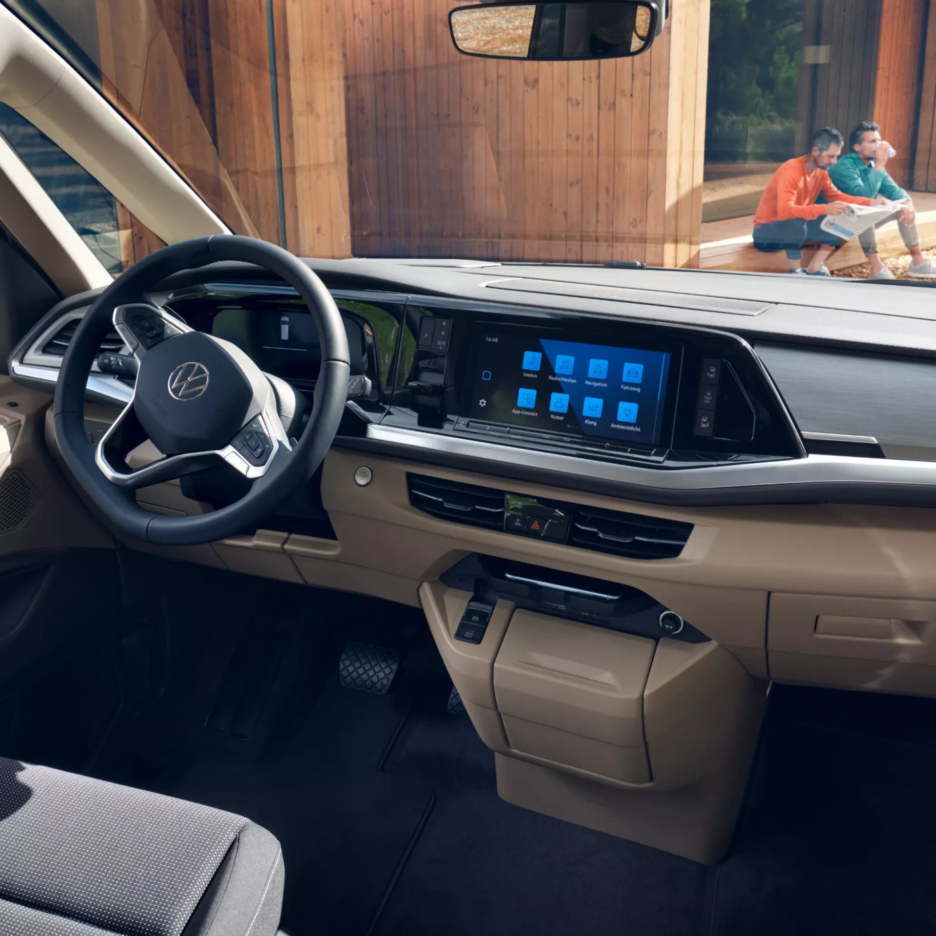 Interiér vozu Volkswagen Multivan