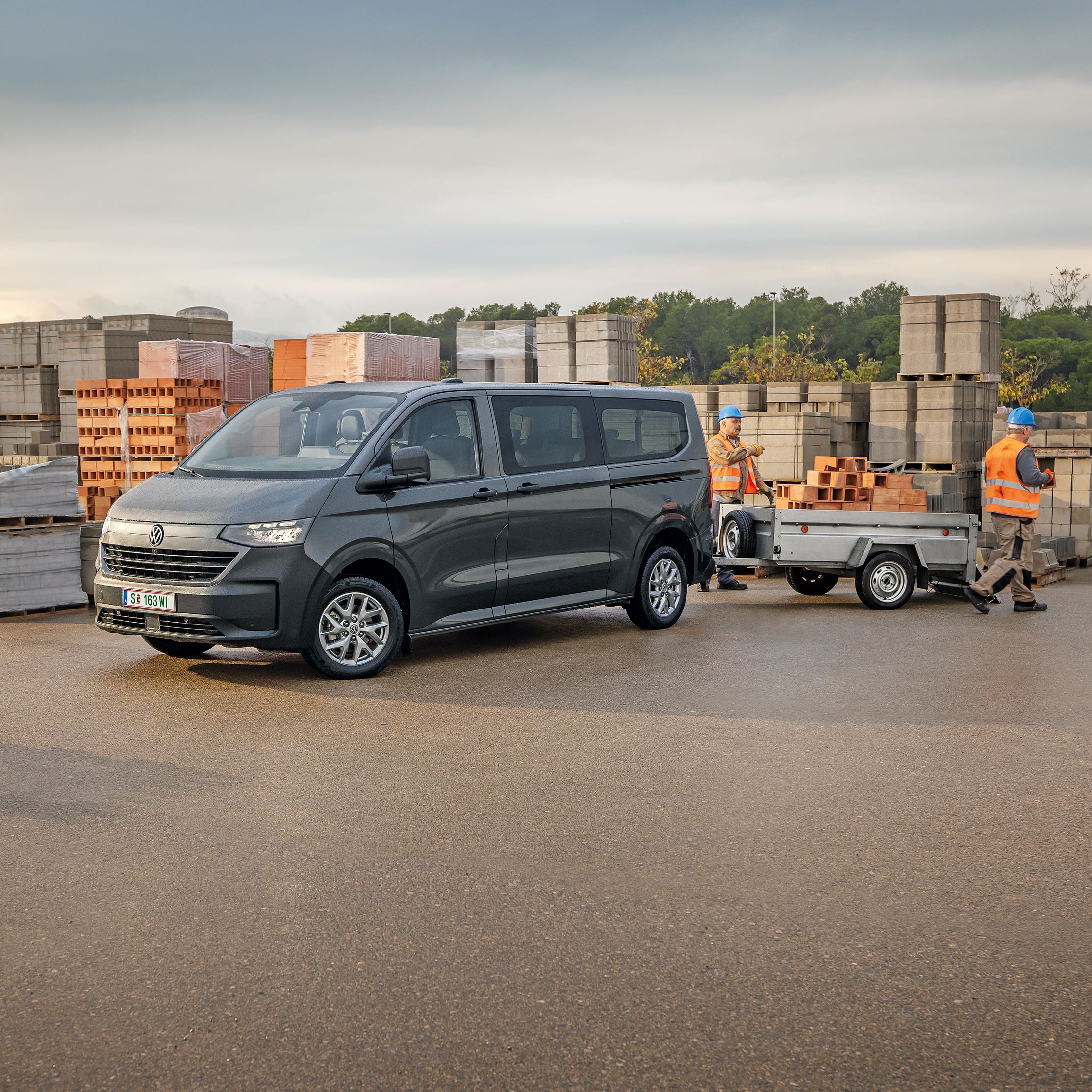 Transporter Kombi s přívěsem