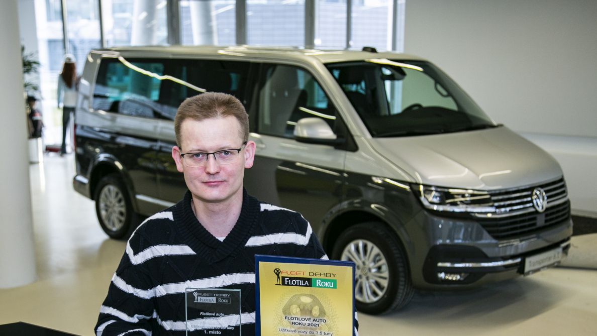 Volkswagen Transporter T6.1 je Flotilové auto roku 2021 mezi lehkými užitkovými vozy