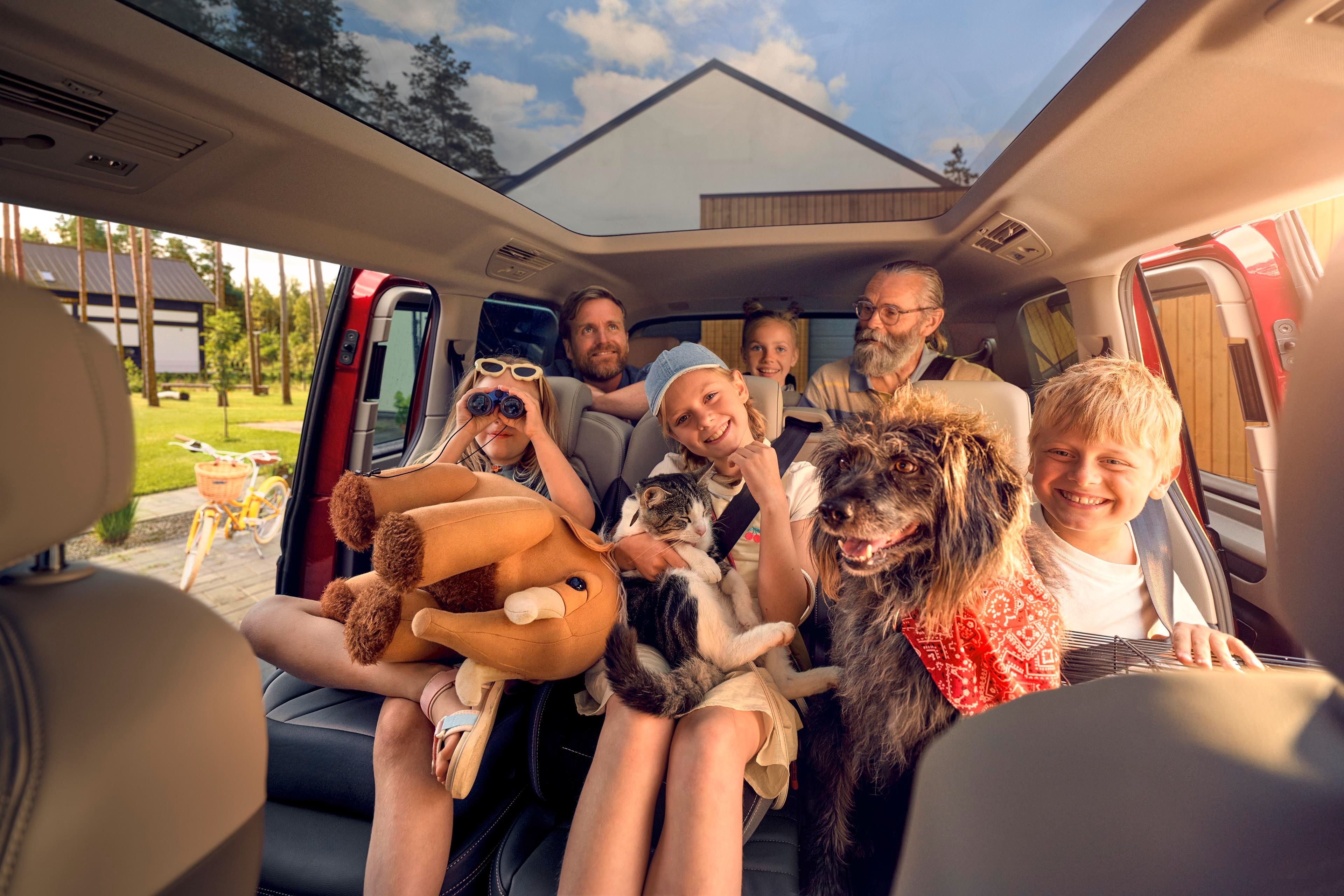 Volkswagen Multivan rodina