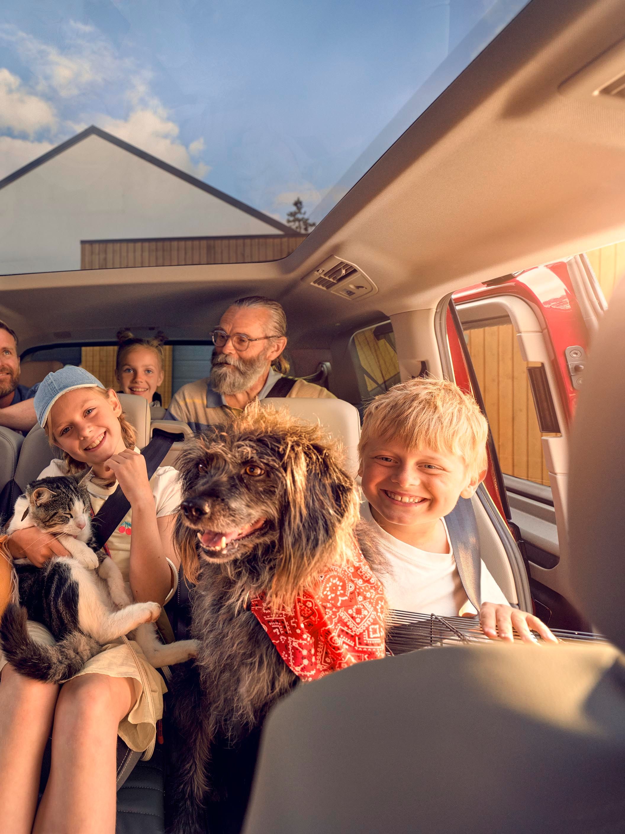 Volkswagen Multivan rodina