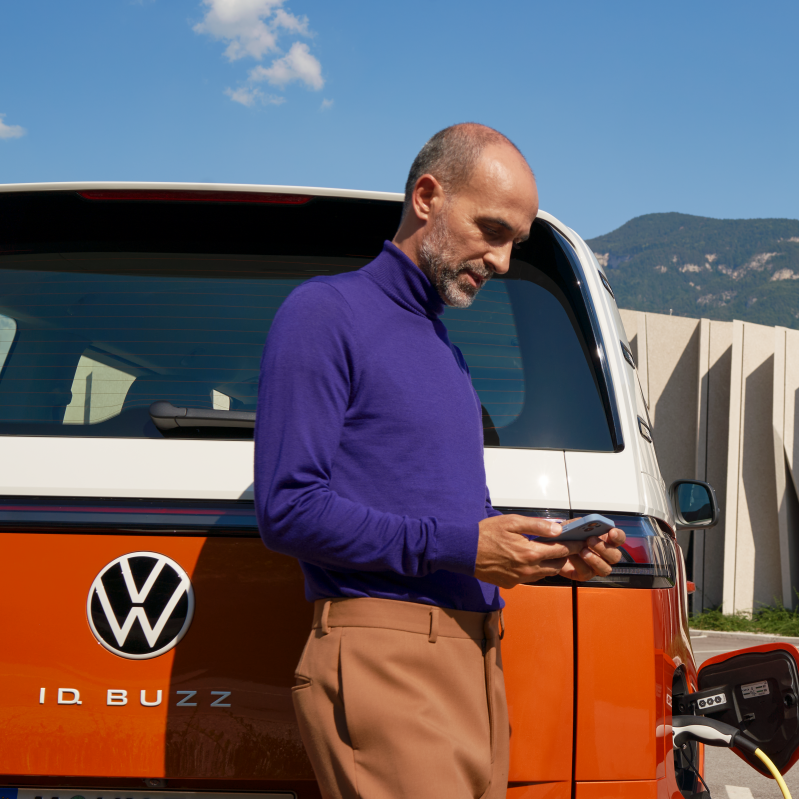 Volkswagen ID. Buzz nabíjení