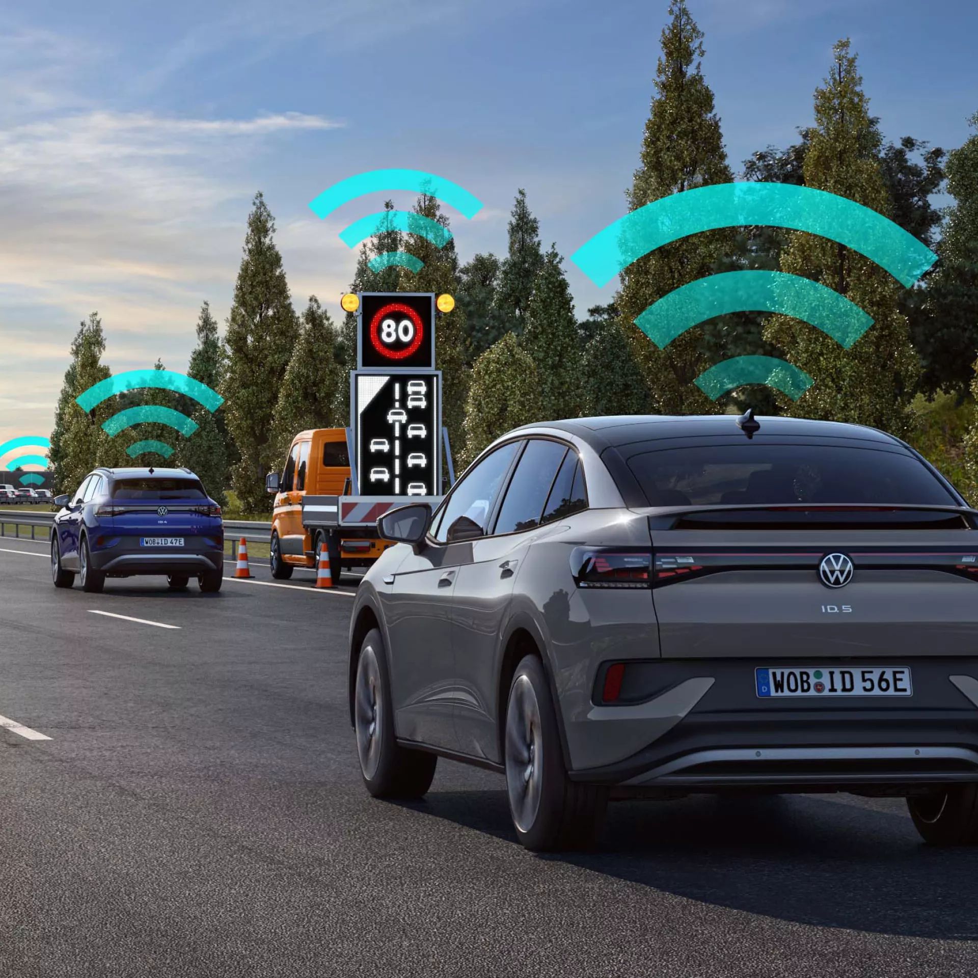 Ilustrační obrázek k tématu Car2X