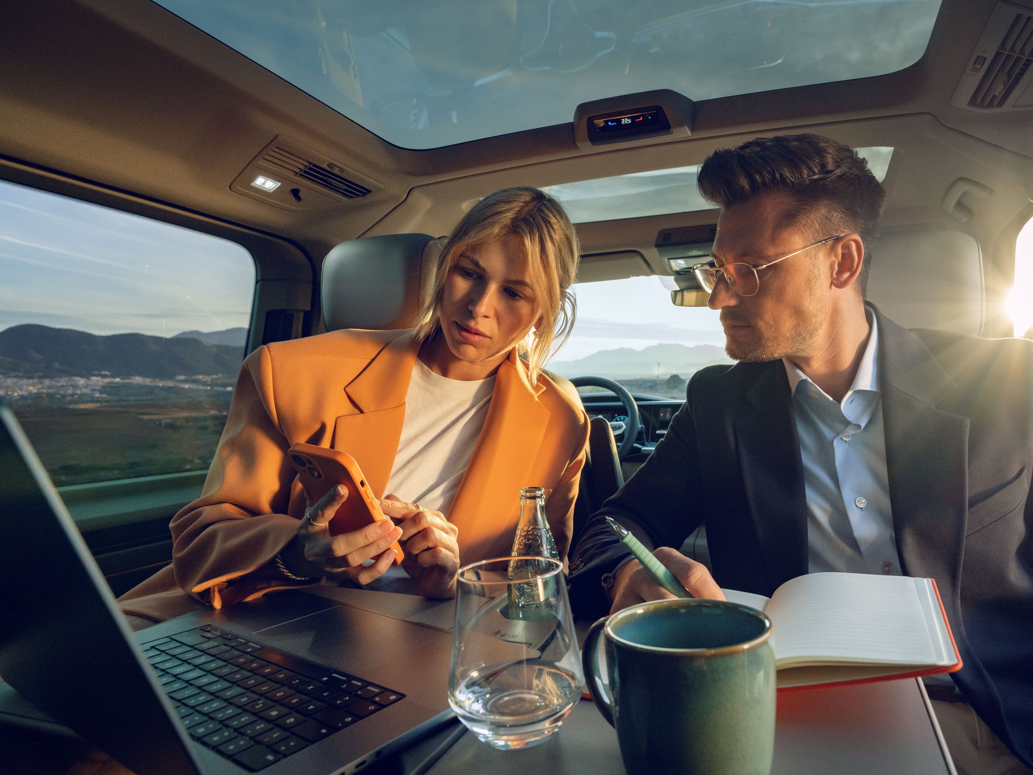 Interiér vozu Volkswagen Multivan