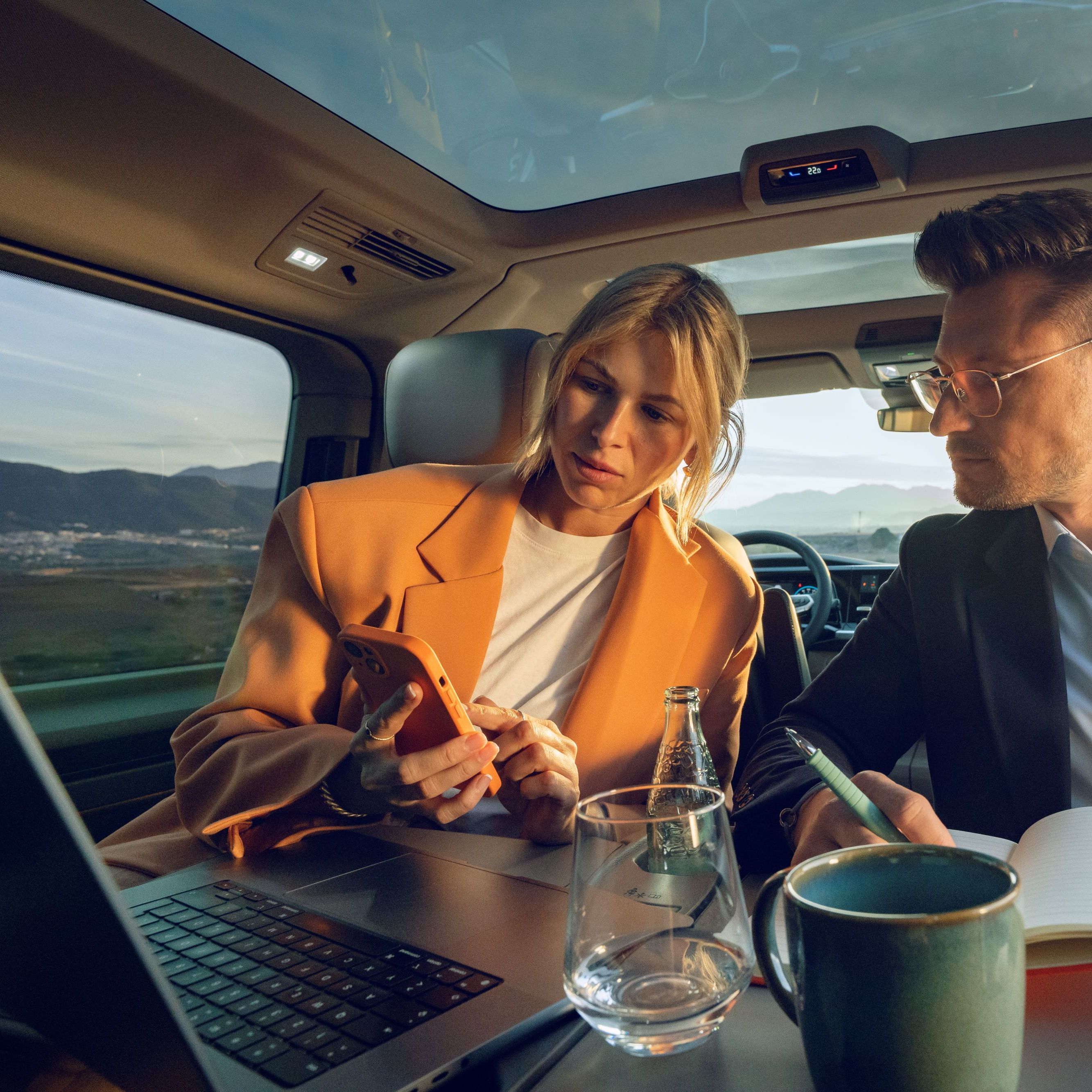 Interiér vozu Volkswagen Multivan