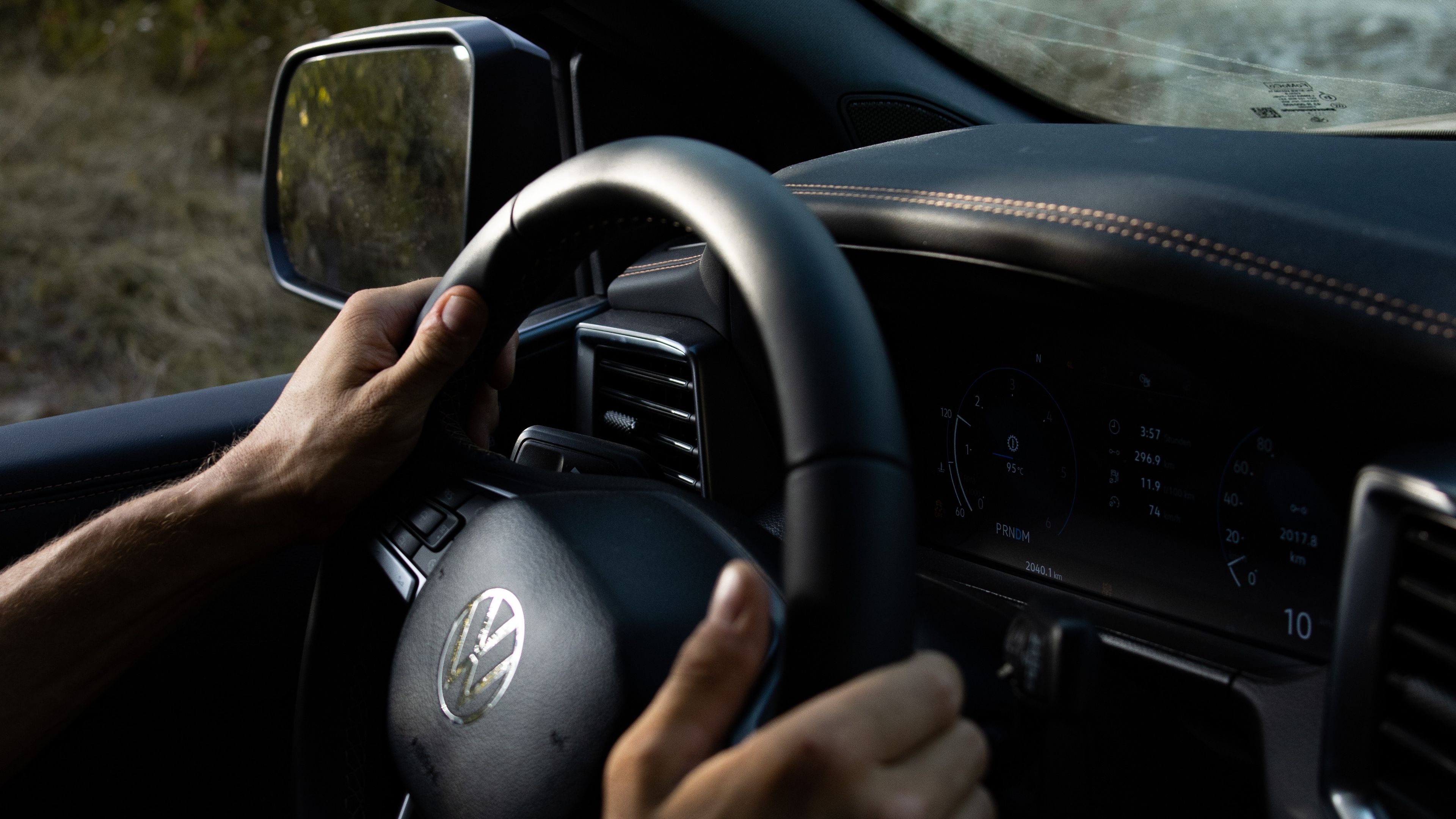 Interiér vozu Volkswagen Amarok