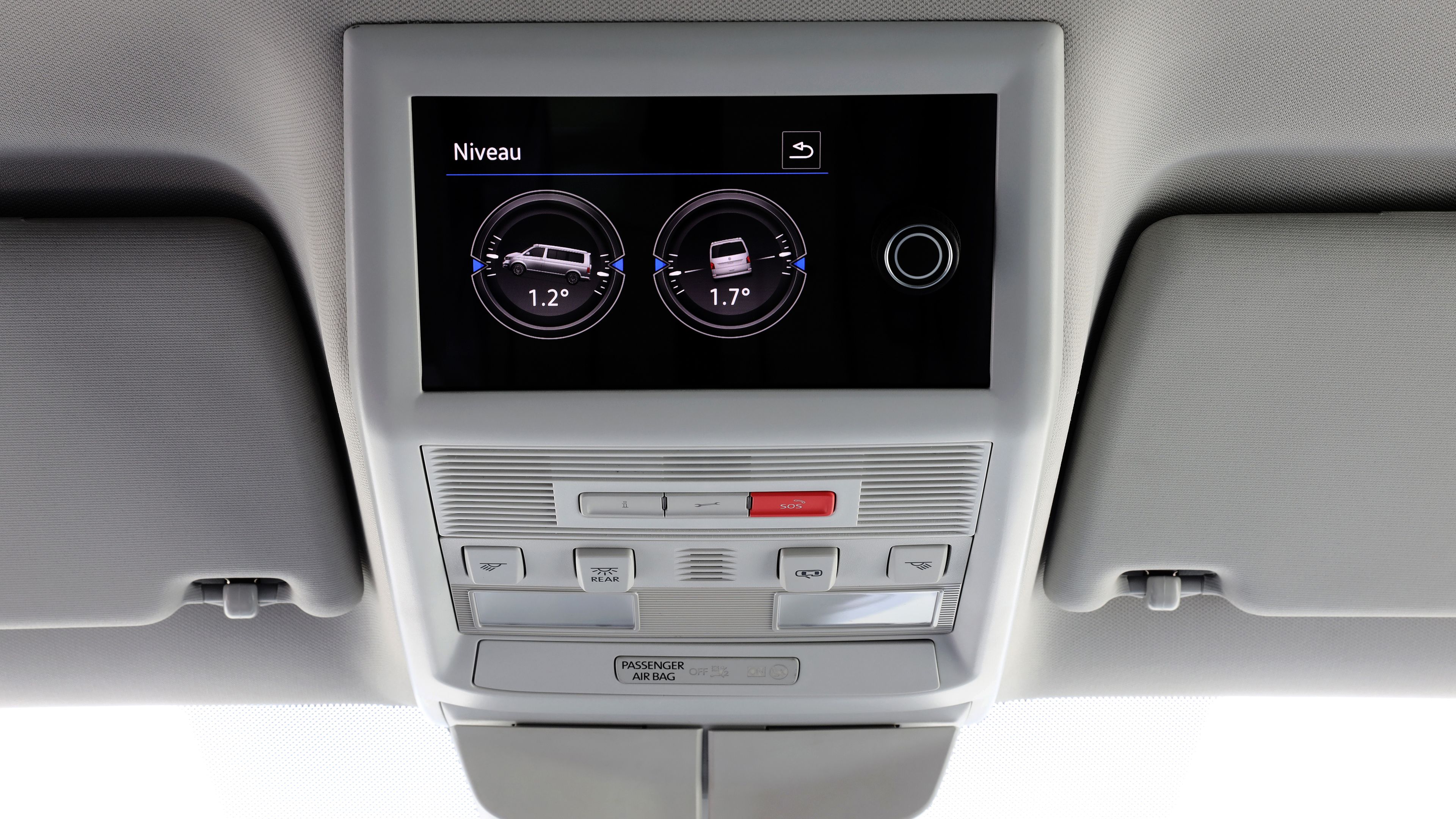 VW T6.1 California Bedienelement digital
