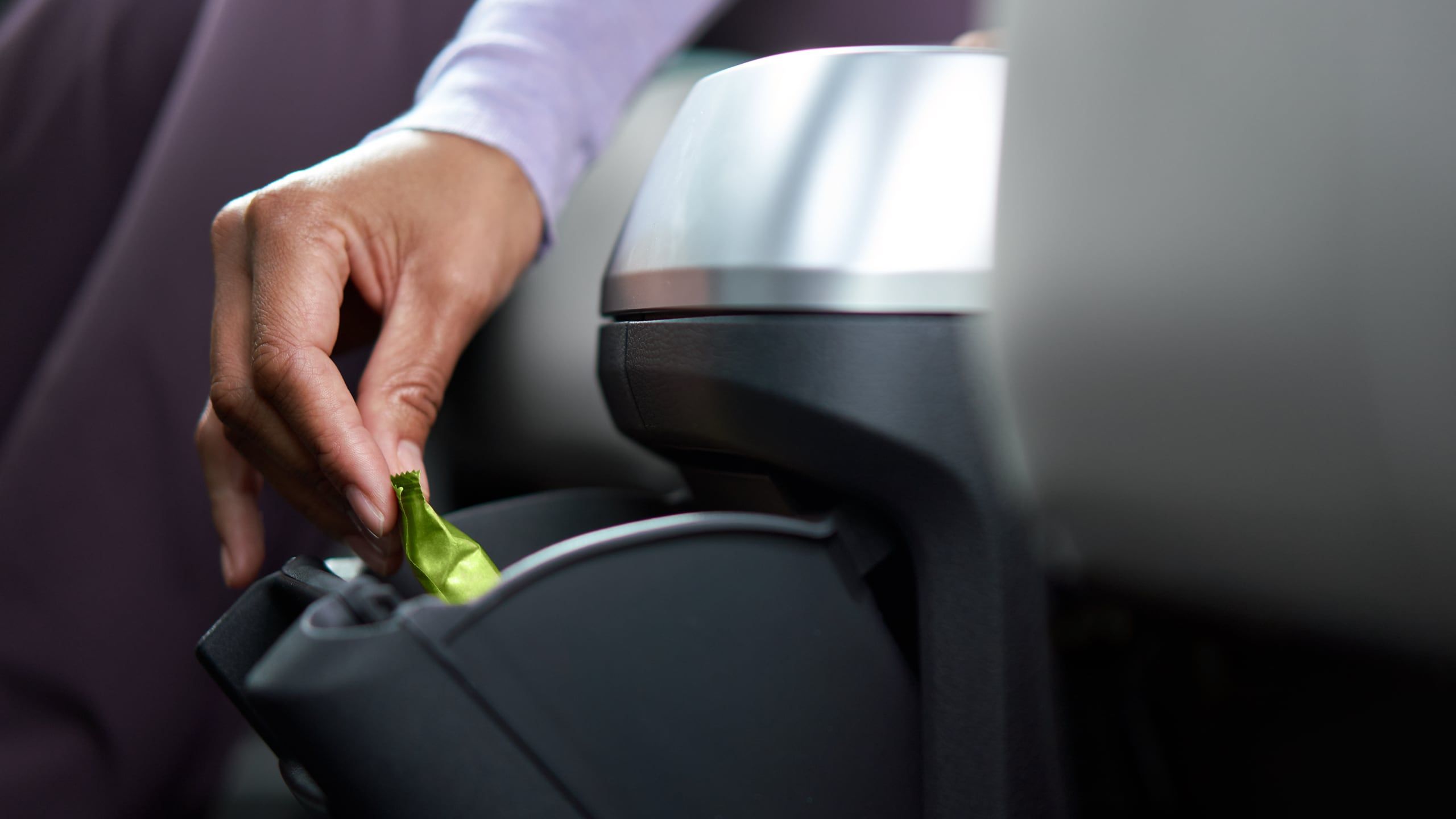 Interiér vozu Volkswagen ID. Buzz, detail Buzz Box