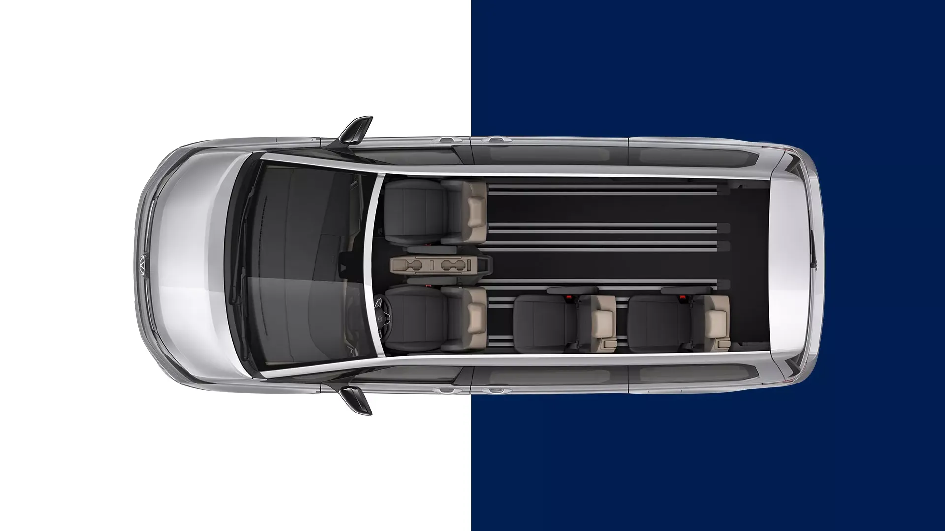 Volkswagen Multivan konfigurace sedadel