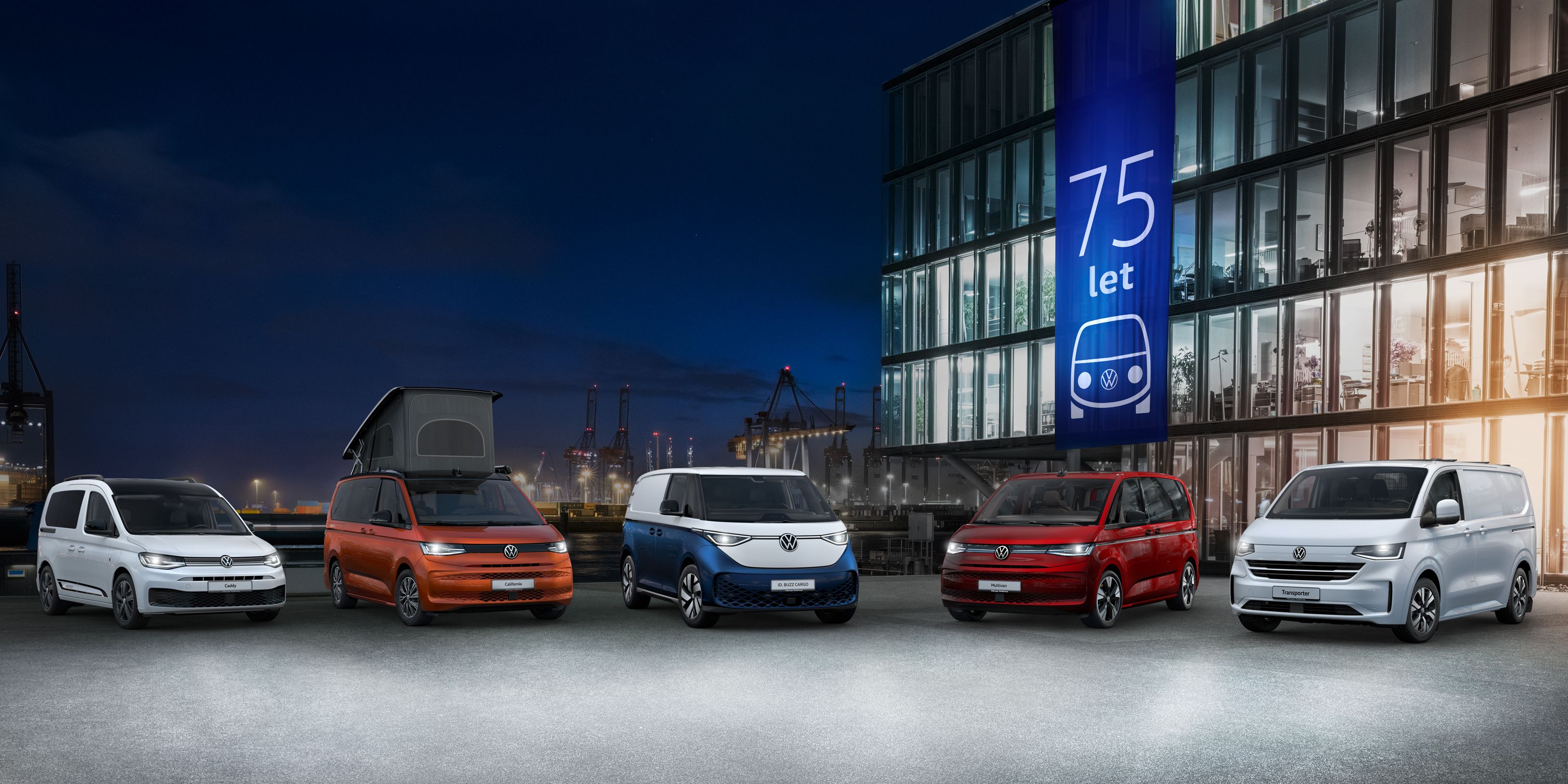 Modelová řada Volkswagen Užitkové vozy, akční nabídka 75 let