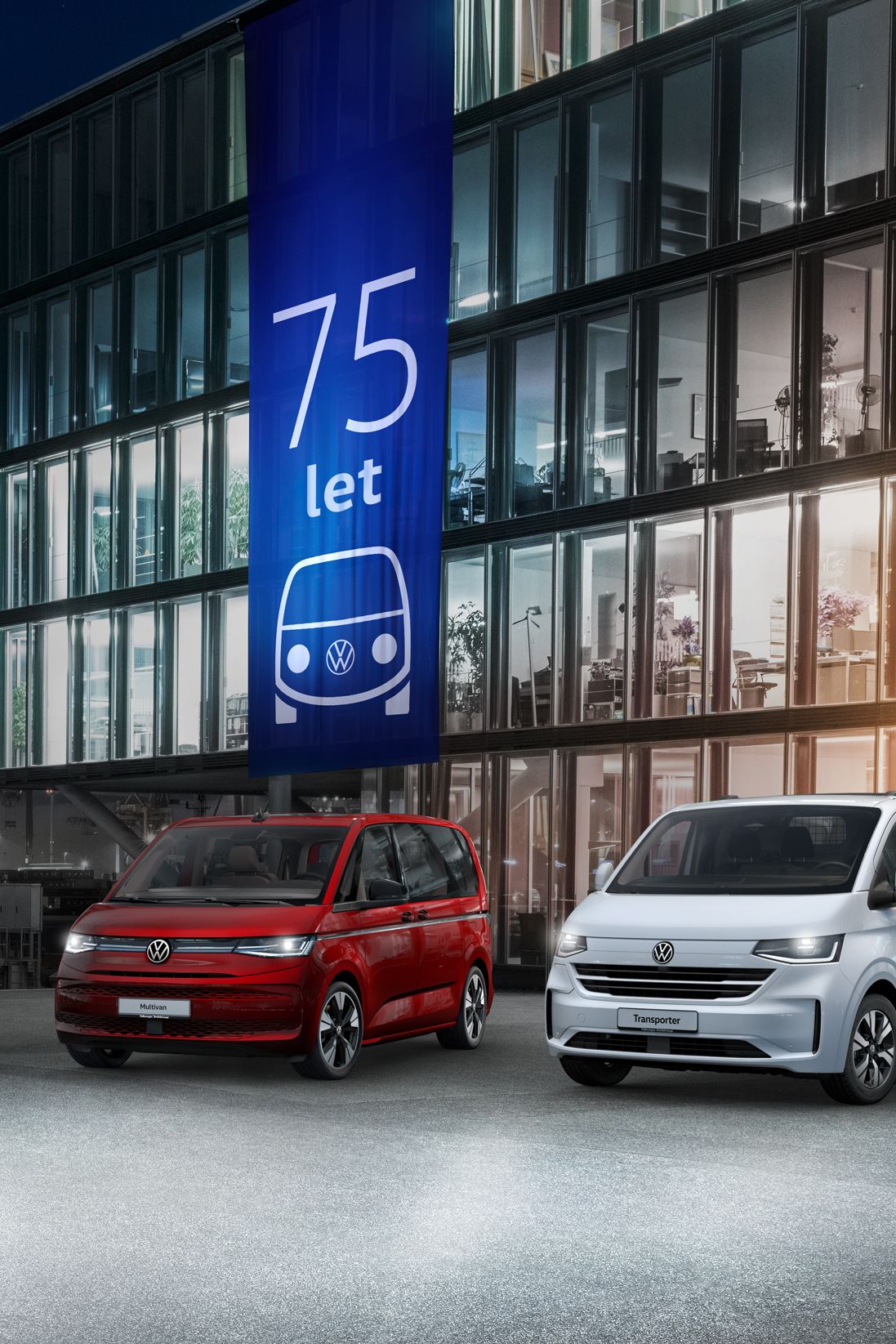 Modelová řada Volkswagen Užitkové vozy, akční nabídka 75 let