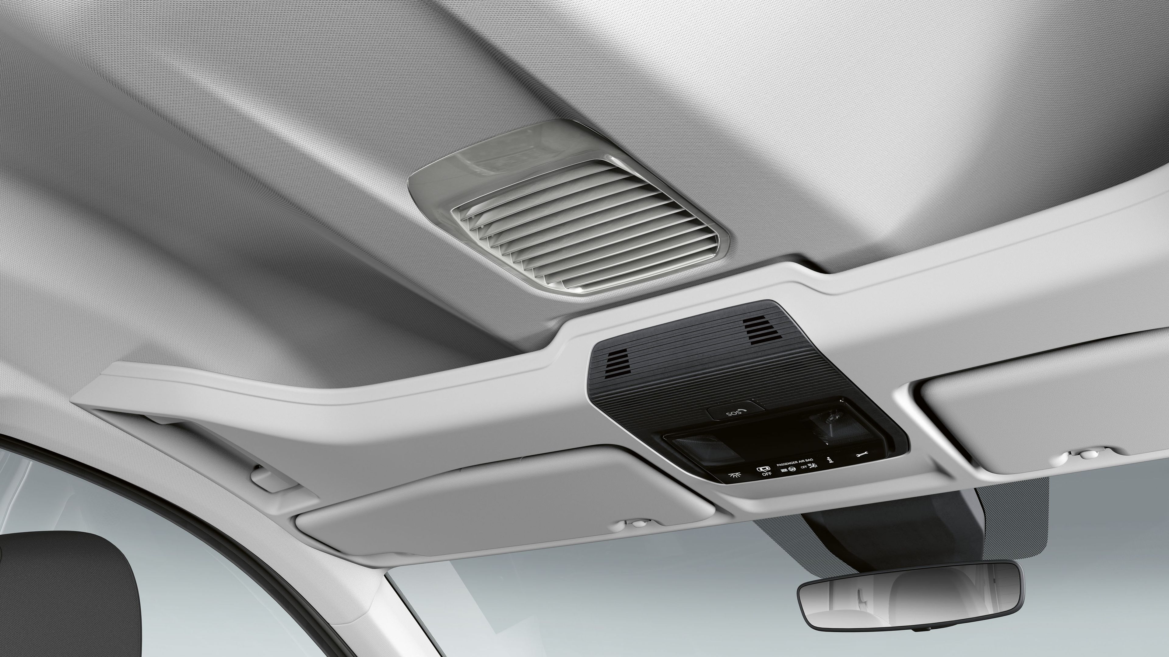 Volkswagen Caddy, detail větrání