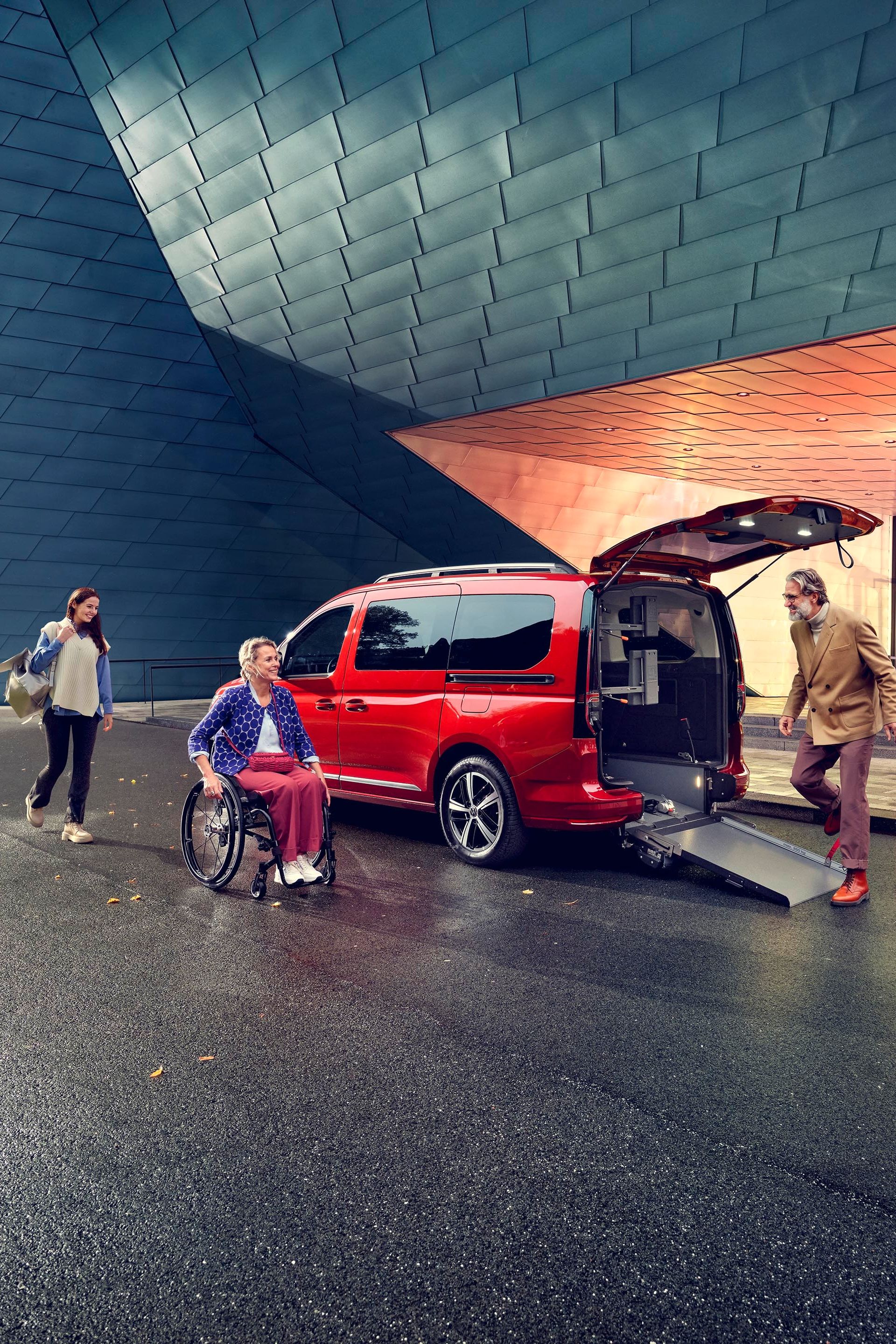 Volkswagen Caddy bez bariér