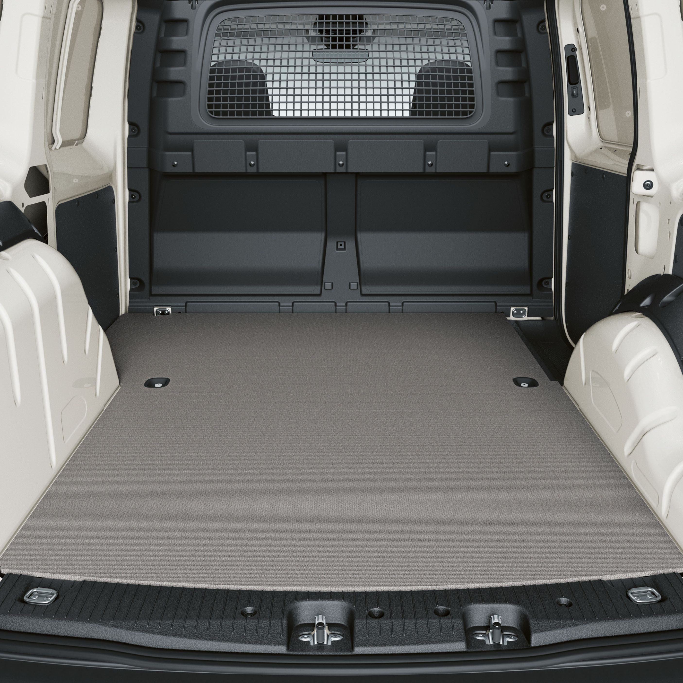 Volkswagen Caddy Cargo, podlaha nákladového prostoru