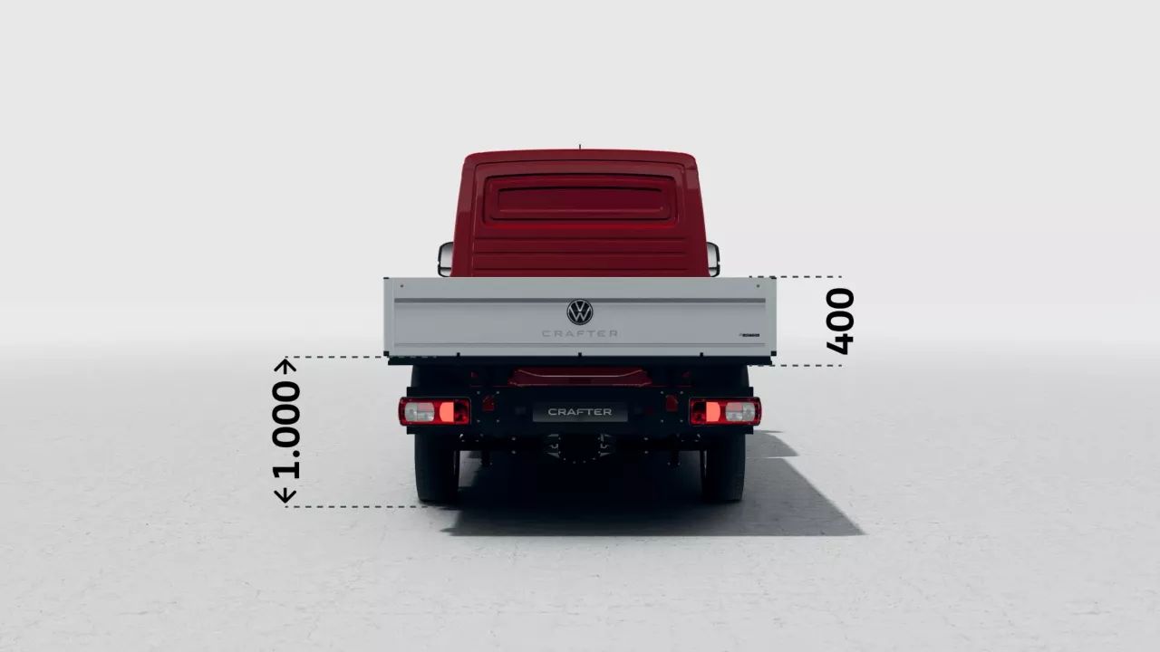 Volkswagen Crafter valník dvojkabina