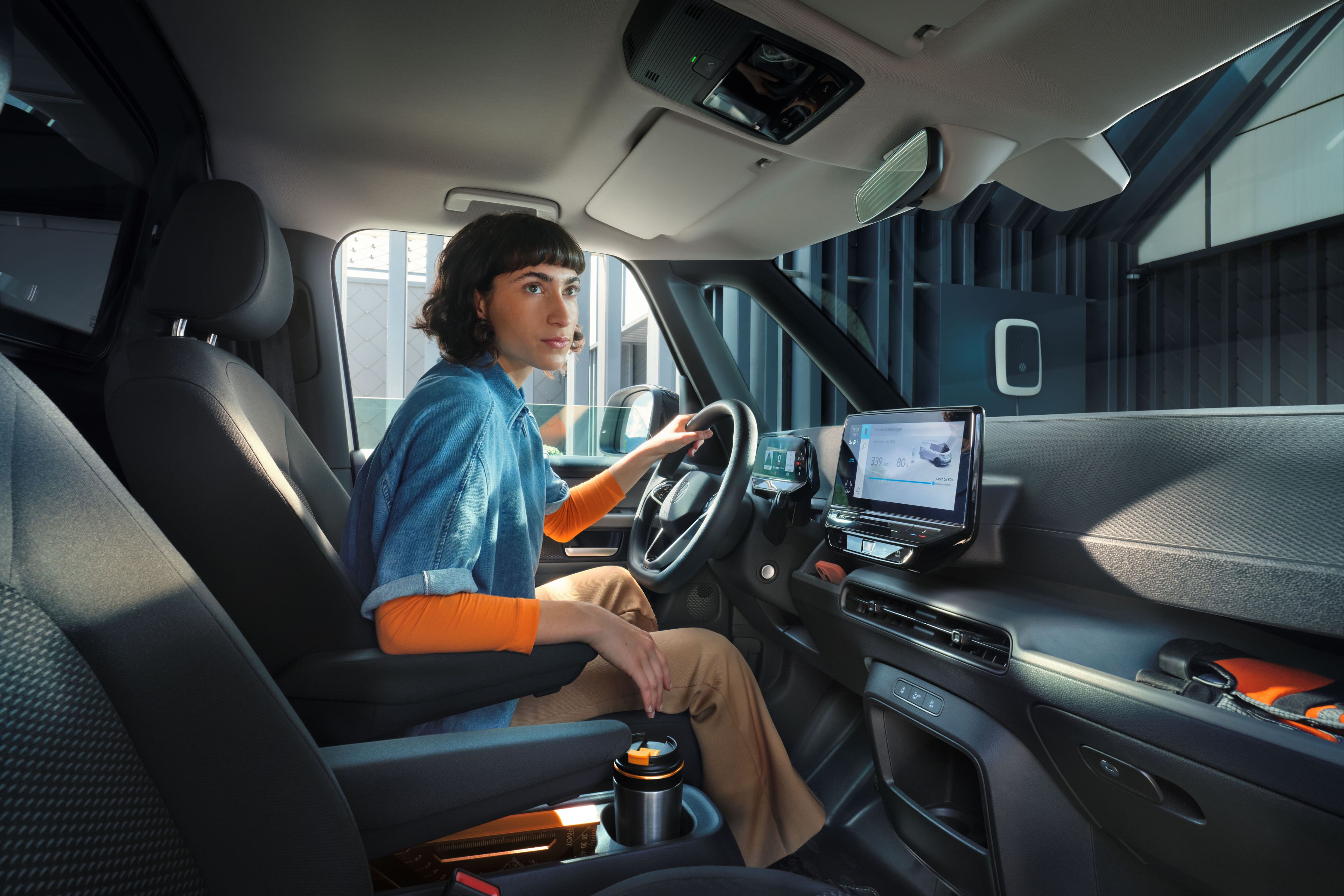 Interiér vozu Volkswagen ID. Buzz Cargo