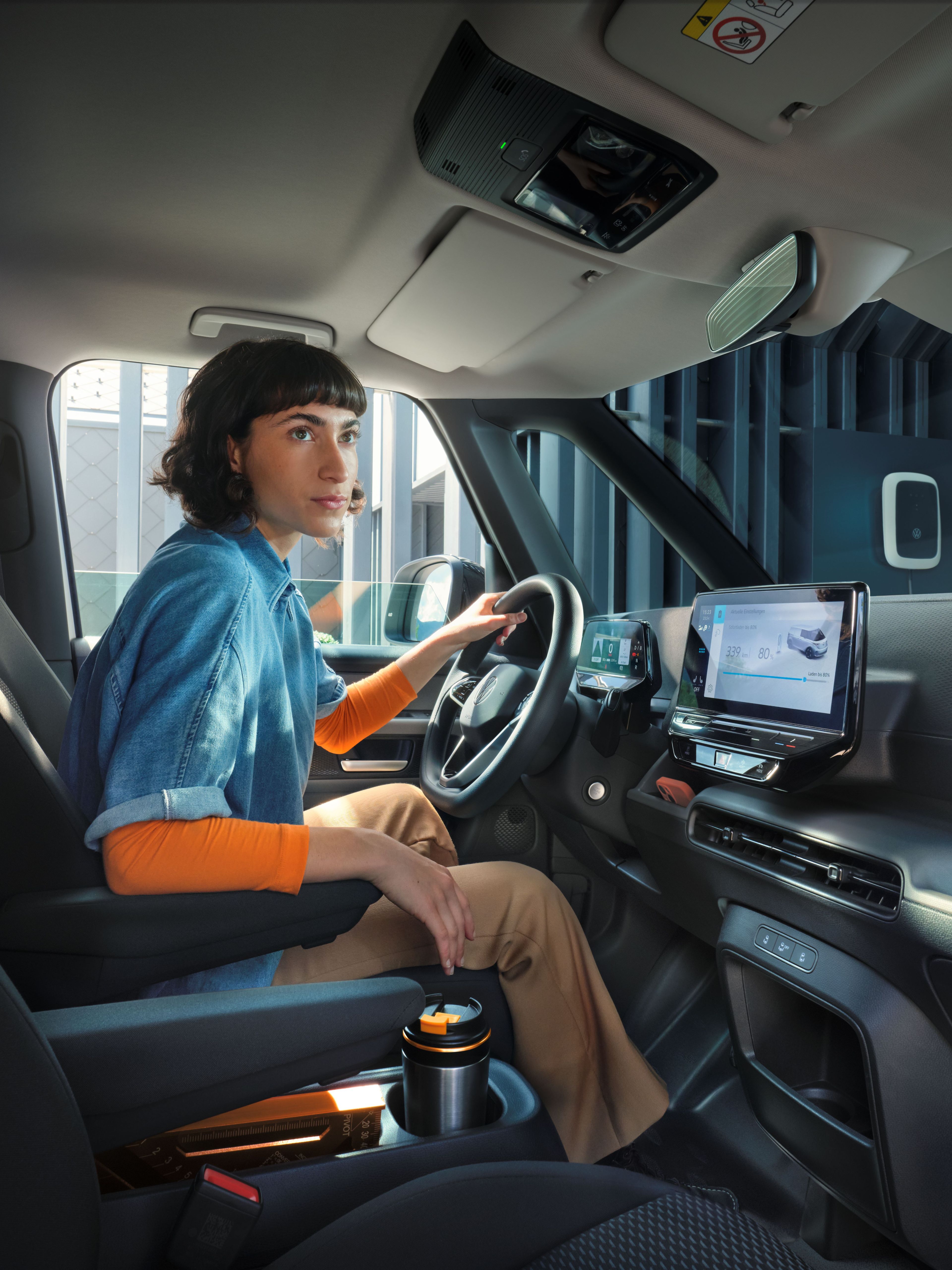 Interiér vozu Volkswagen ID. Buzz Cargo