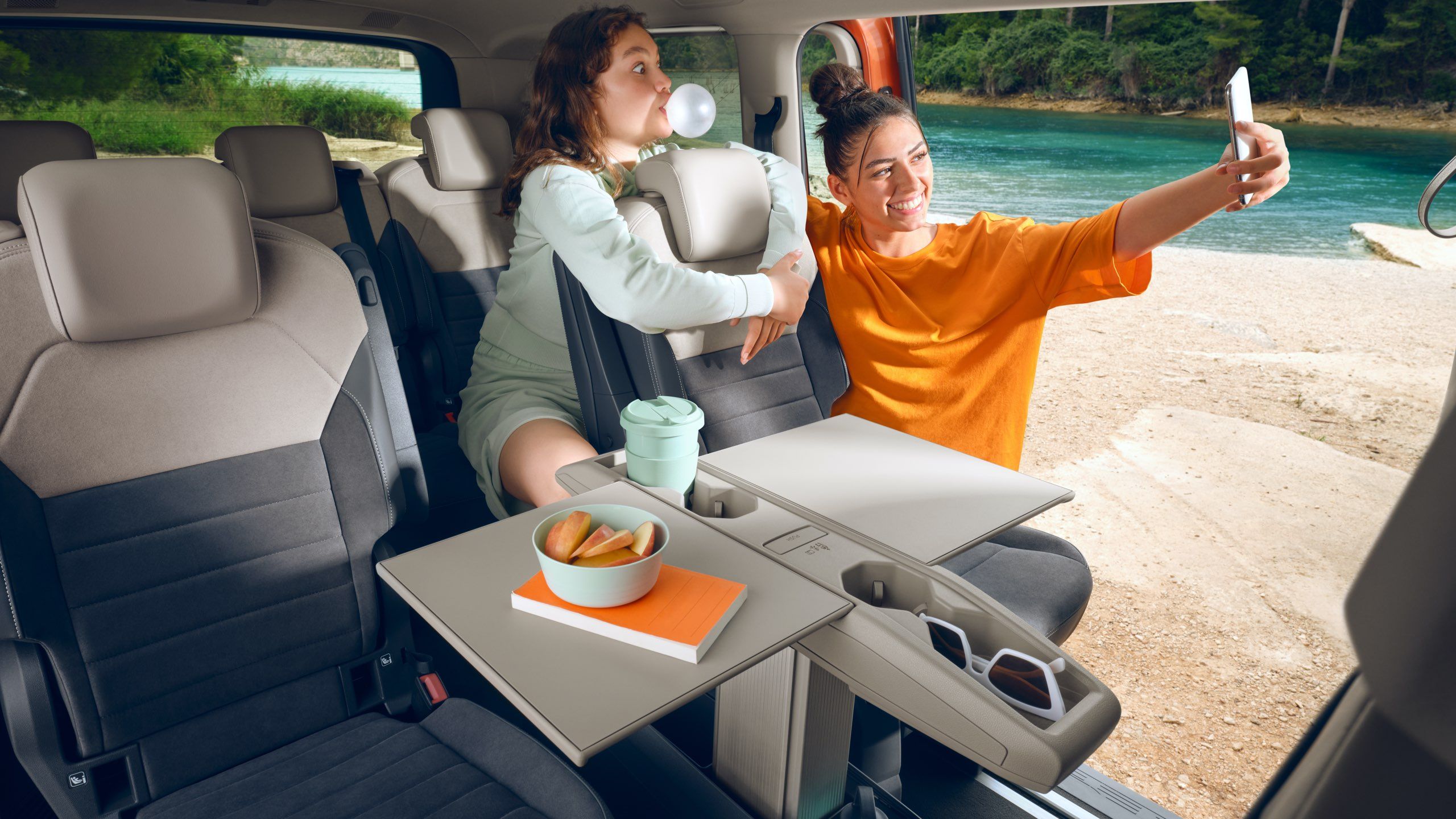 Interiér vozu Volkswagen Multivan