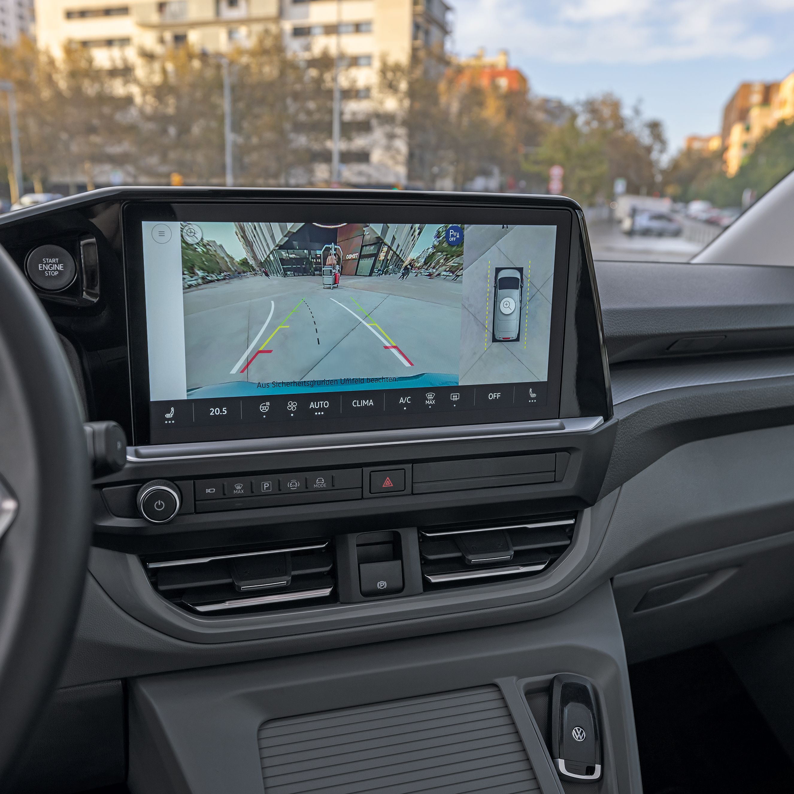 Zadní kamera Volkswagen Caravelle