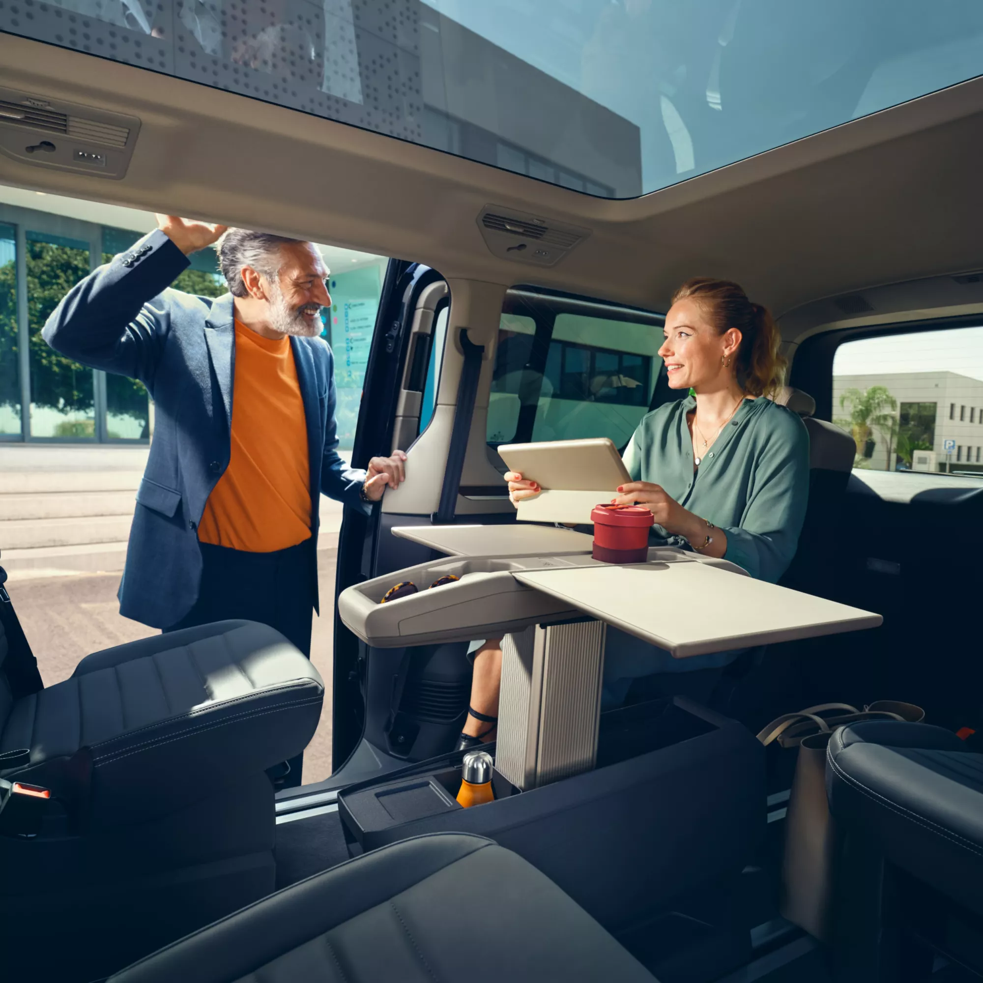 Interiér vozu Volkswagen Multivan