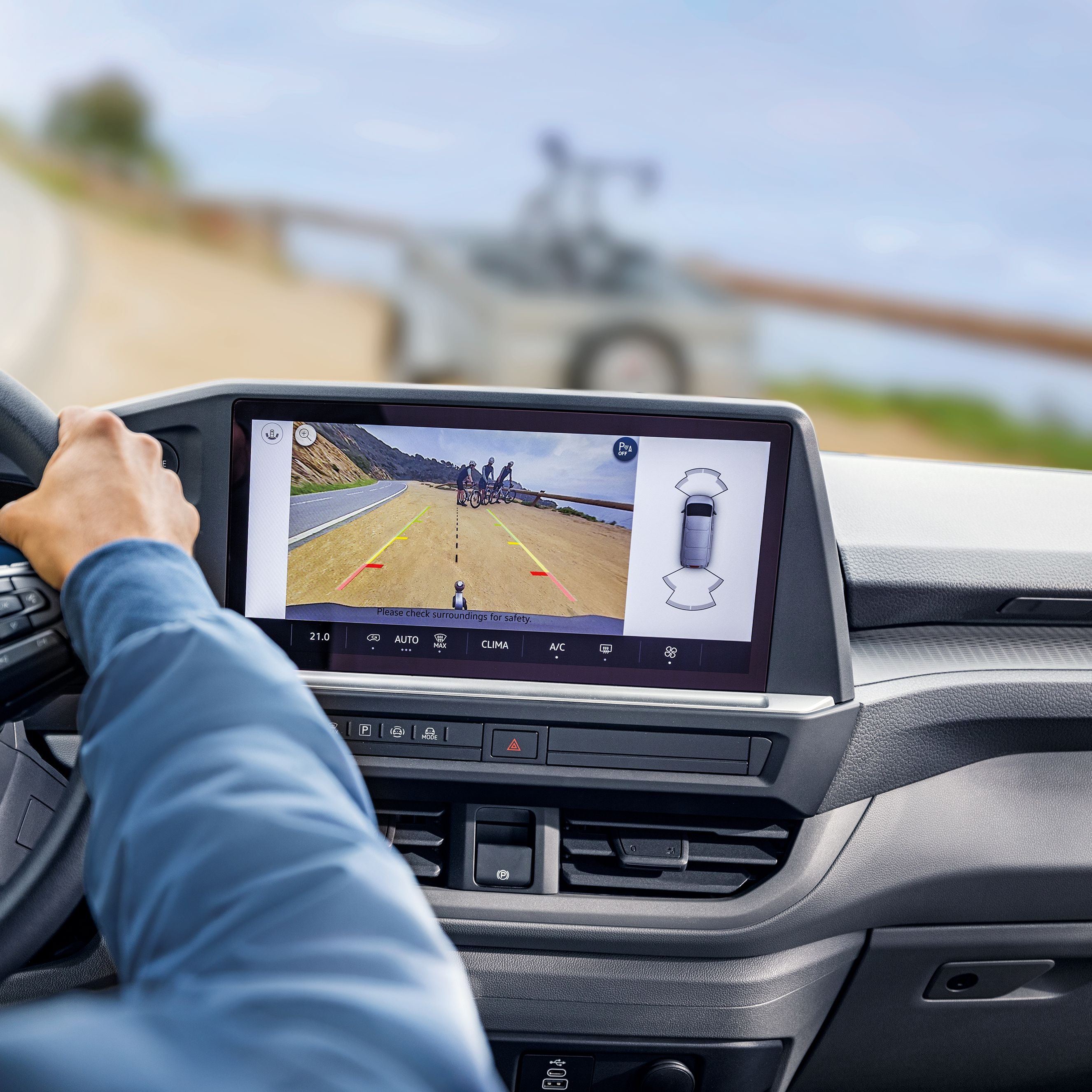 Zadní kamera Volkswagen Caravelle