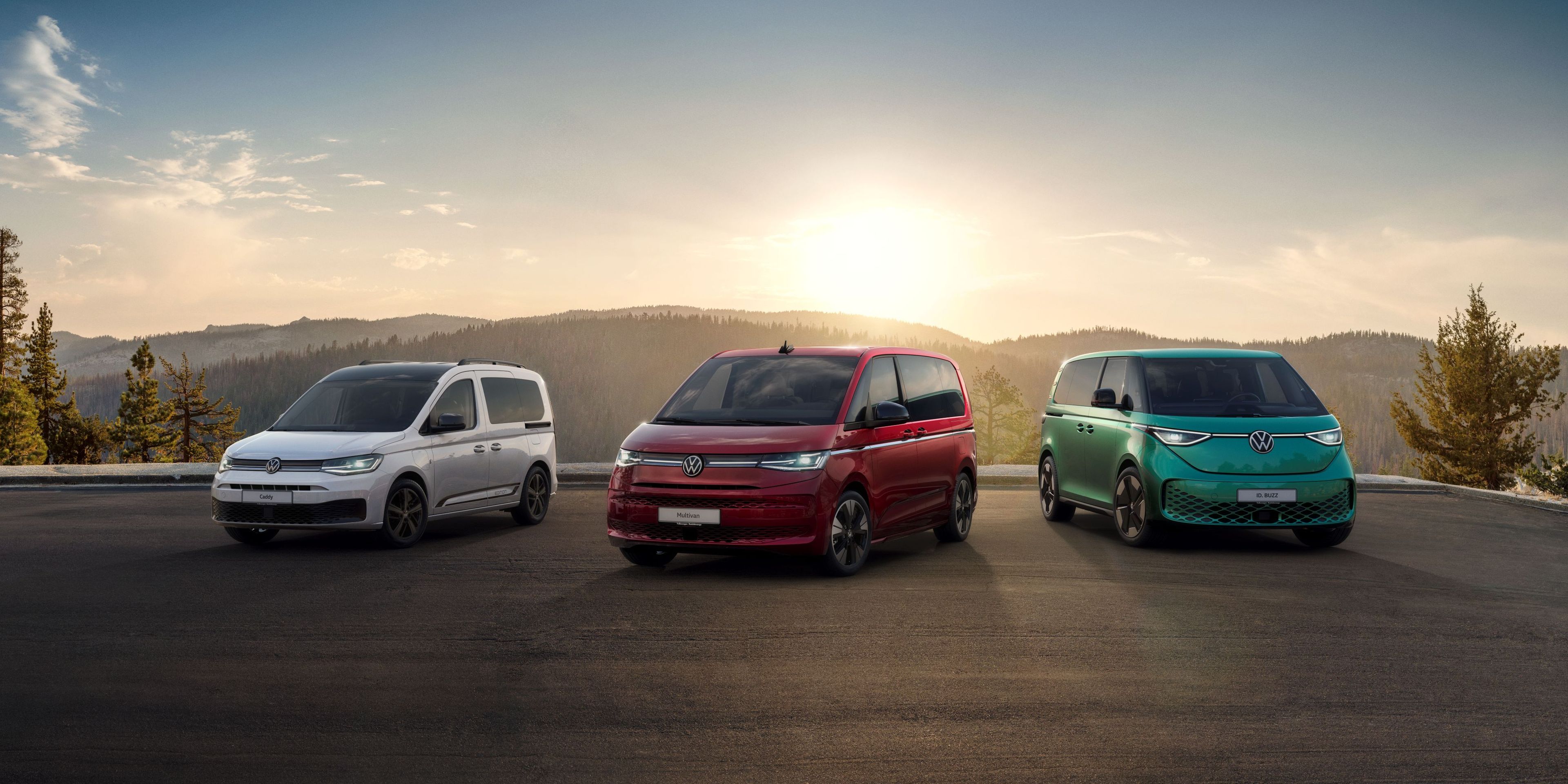 Volkswagen Caddy, Multivan a ID.Buzz