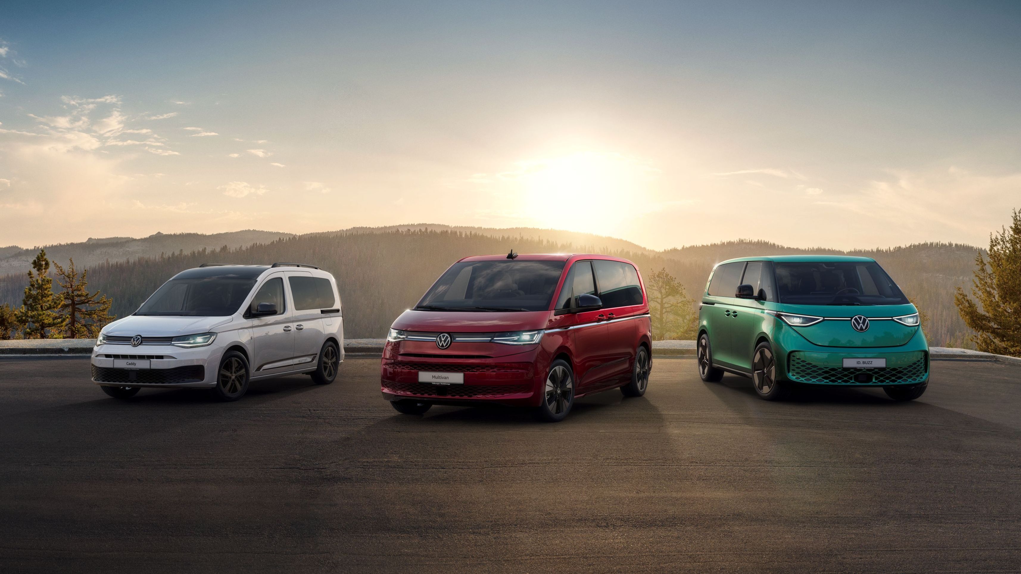 Volkswagen Caddy, Multivan a ID.Buzz