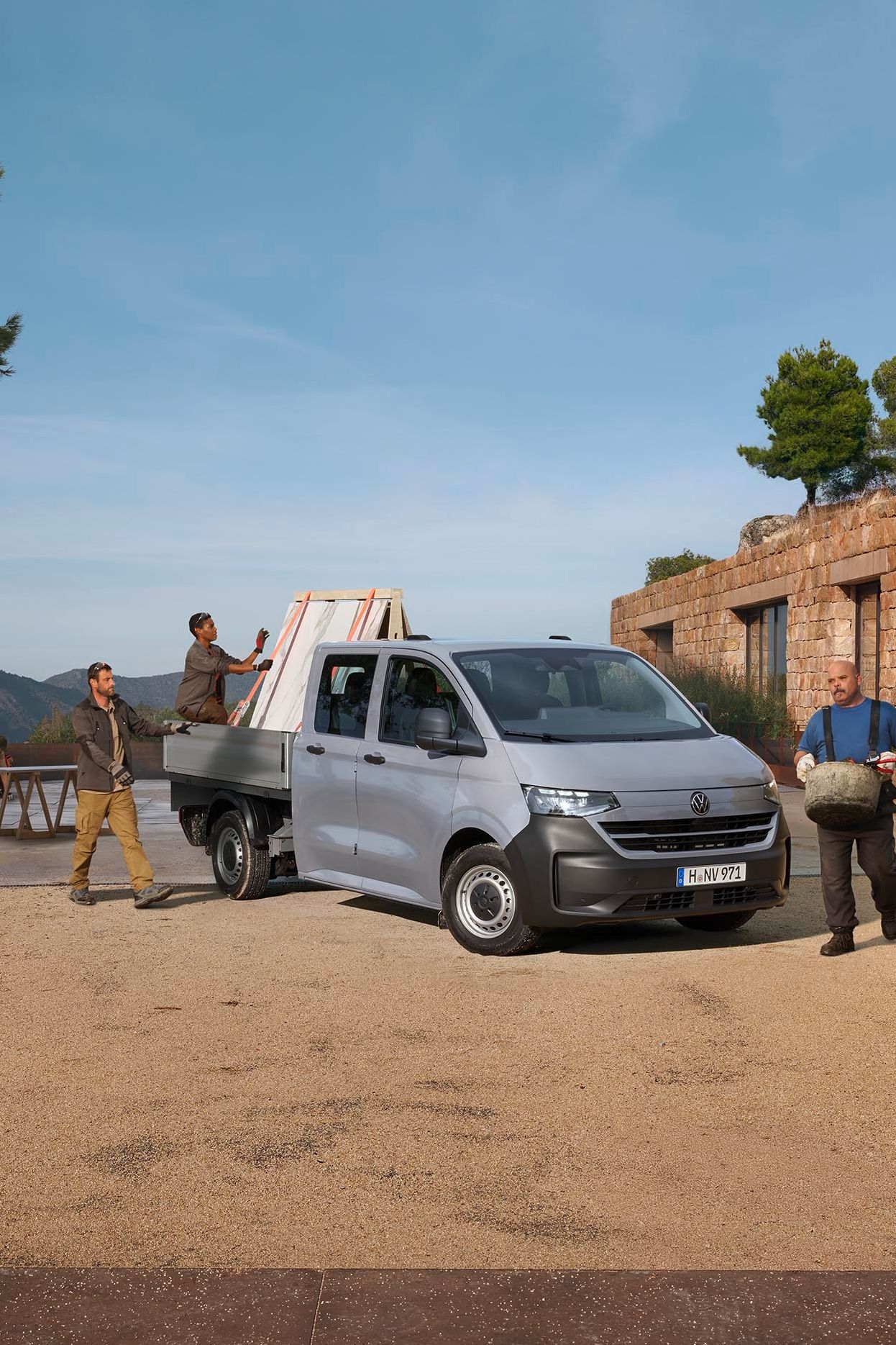 Volkswagen Transporter valník dvojkabina