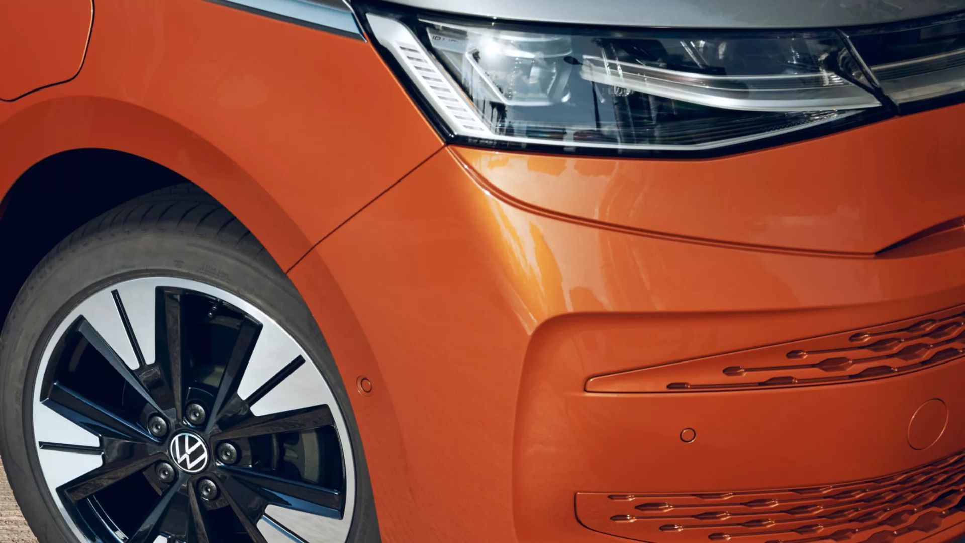 Volkswagen Multivan, detail světel