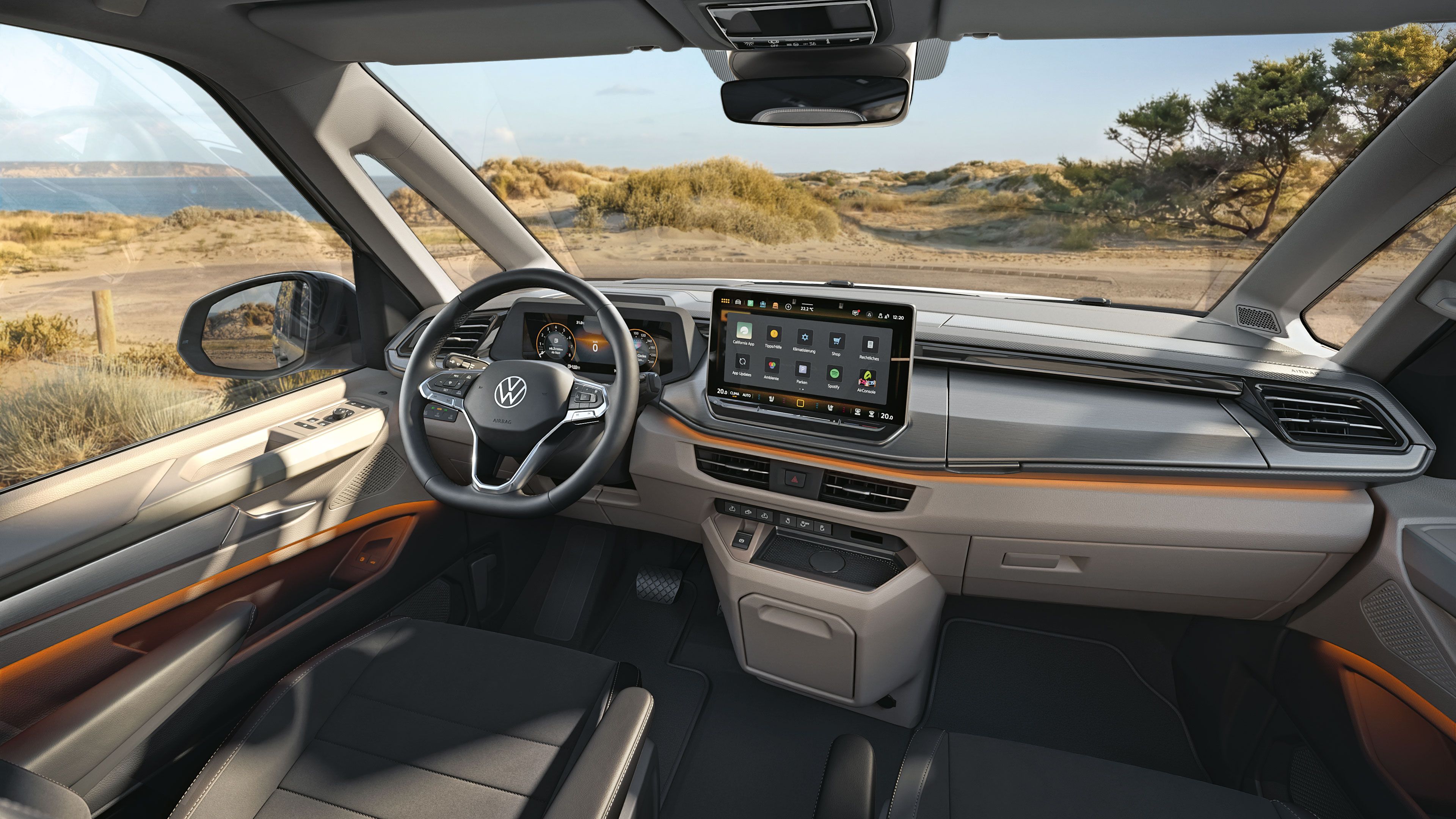 Nový Volkswagen California interiér