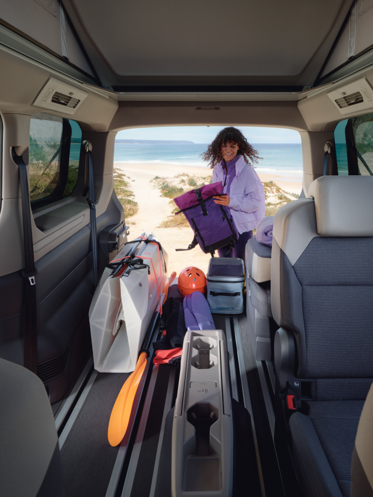 Interiér vozu Volkswagen California
