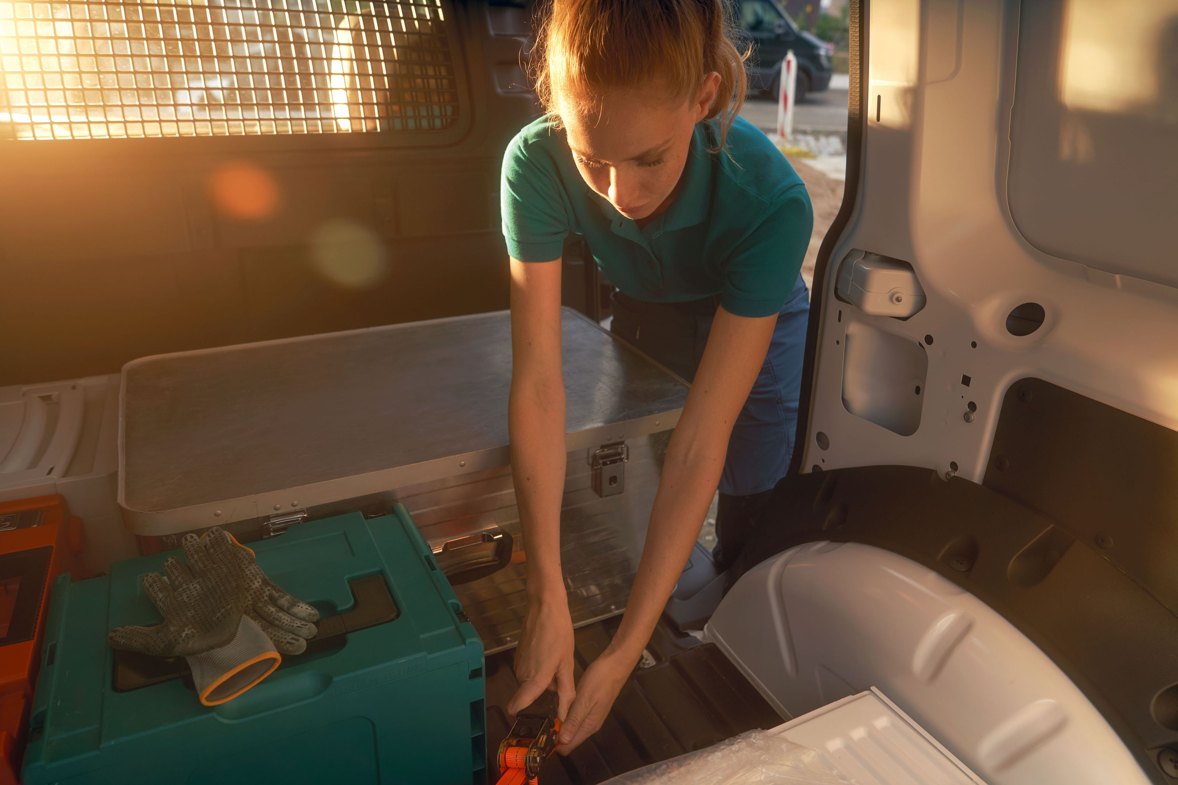 Nákladový prostor vozu Caddy Cargo